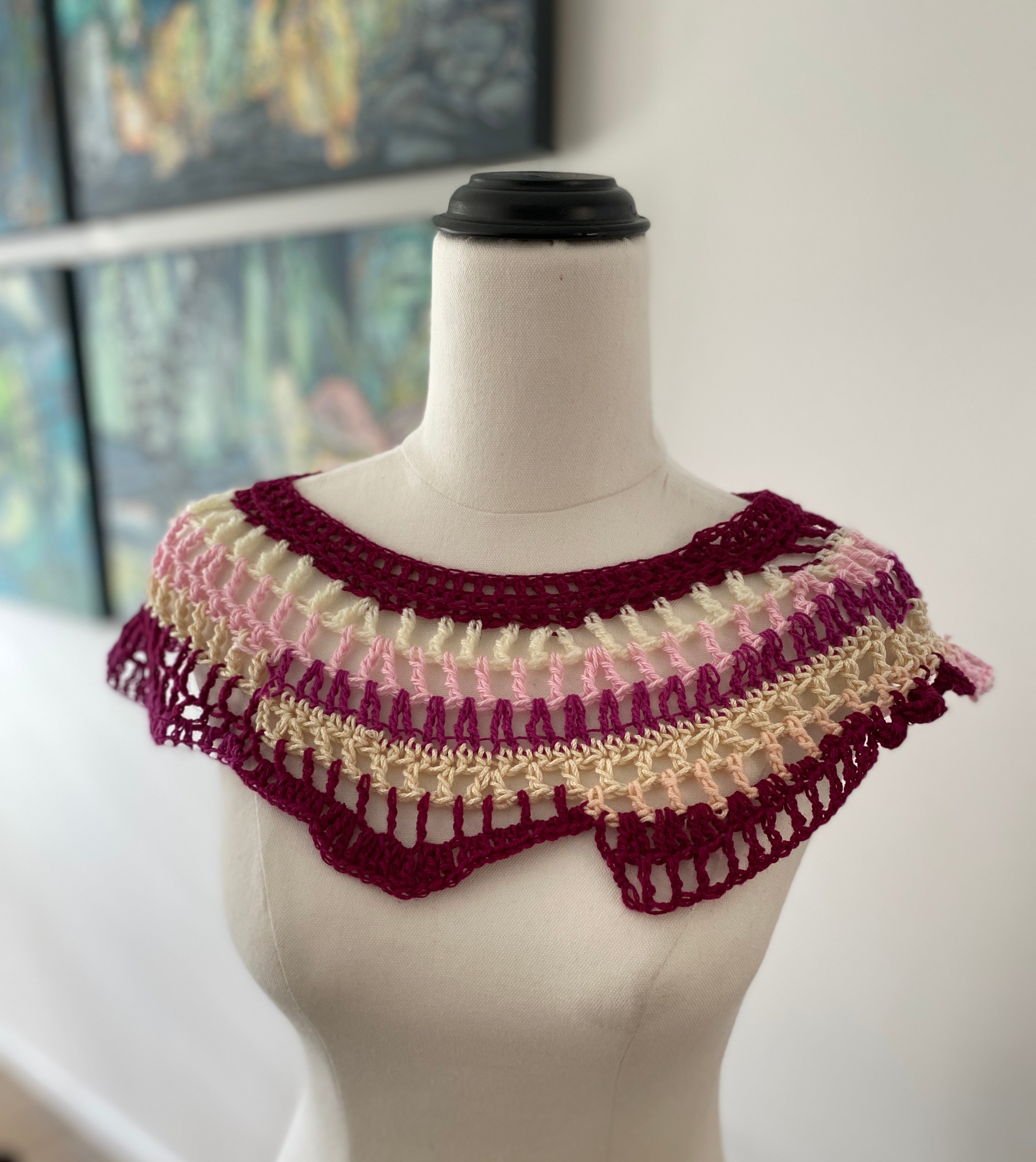 NEW! Abstract Freeform Neck Piece