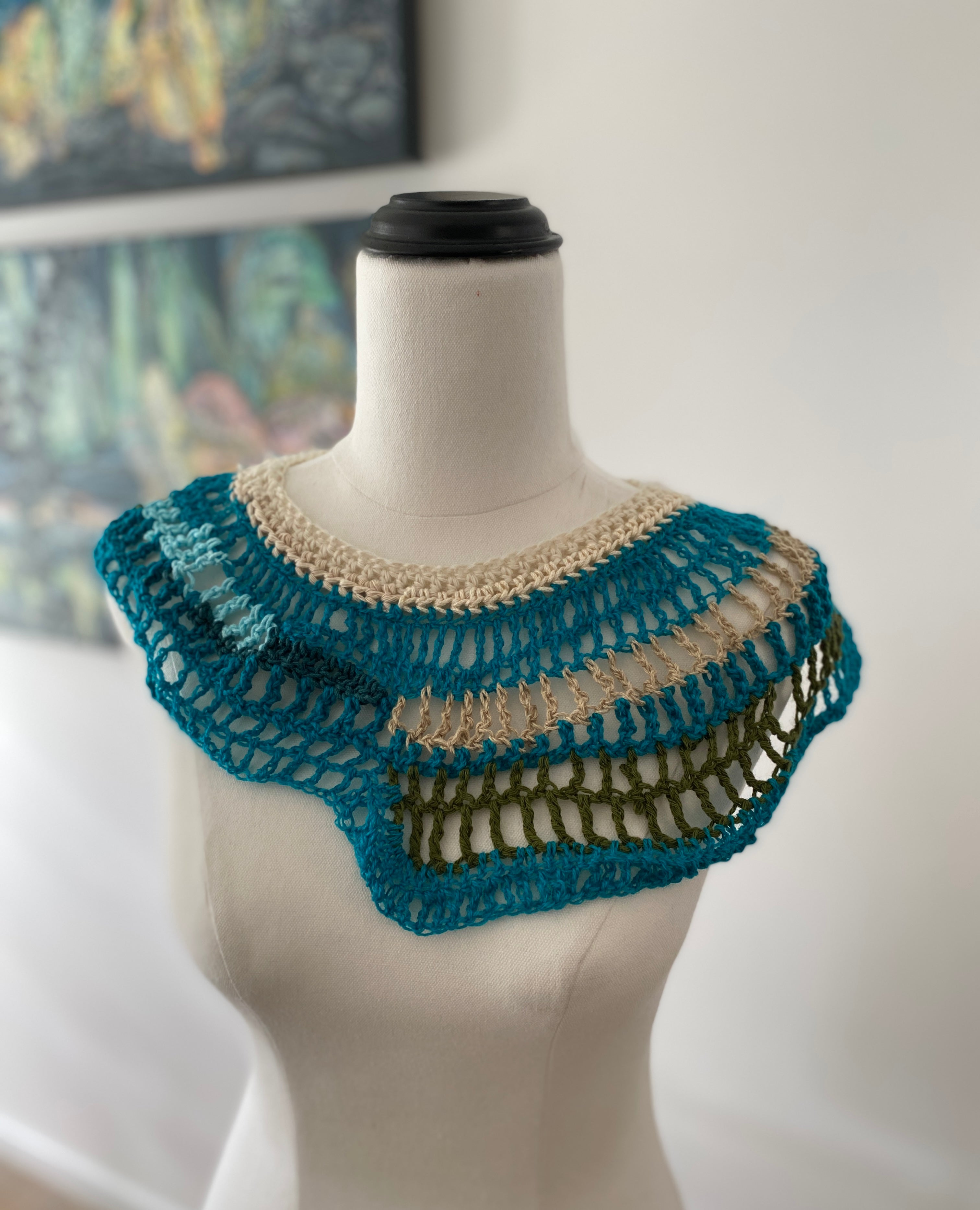 NEW! Abstract Freeform Neck Piece