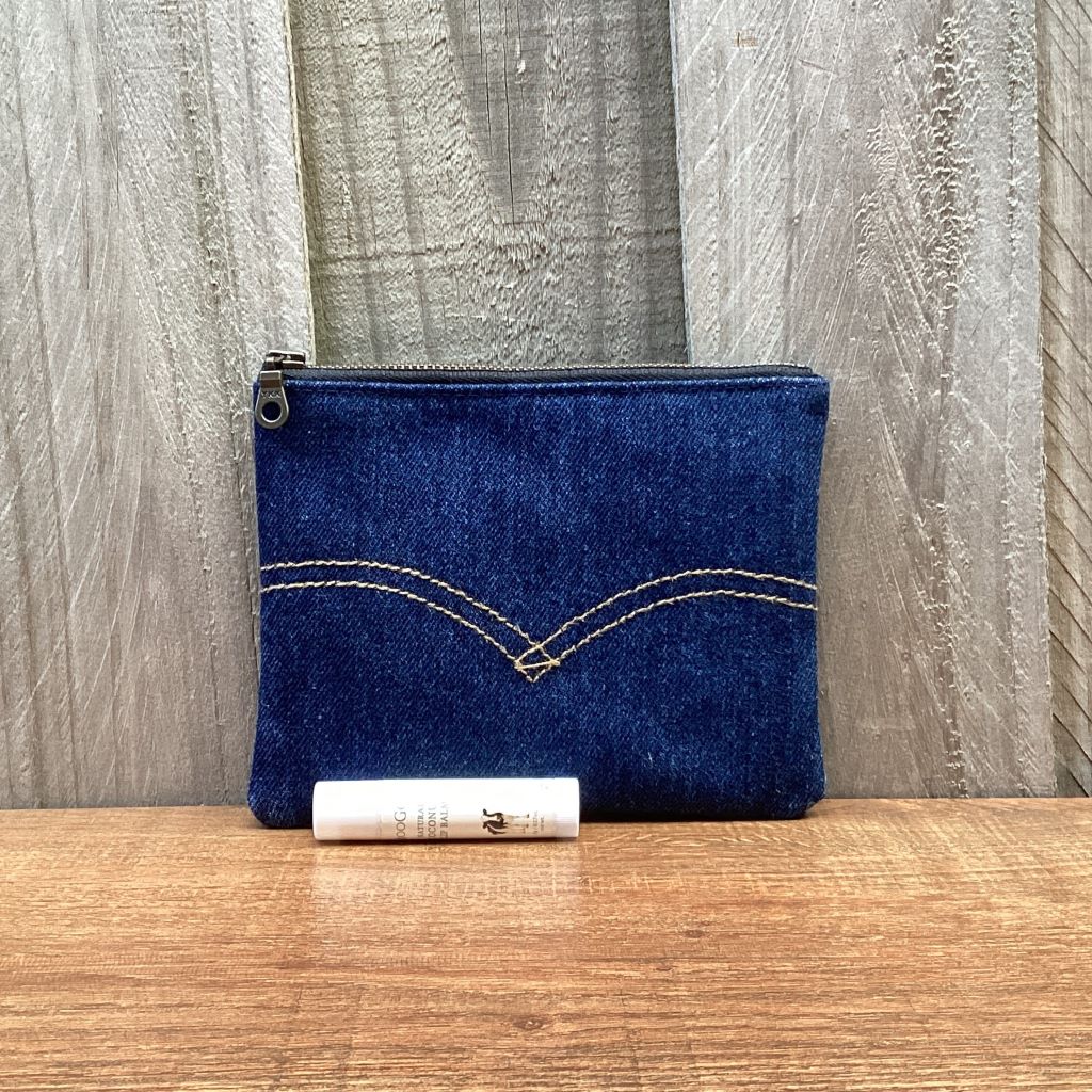 Upcycled Denim Purse – Back Jeans Pocket
