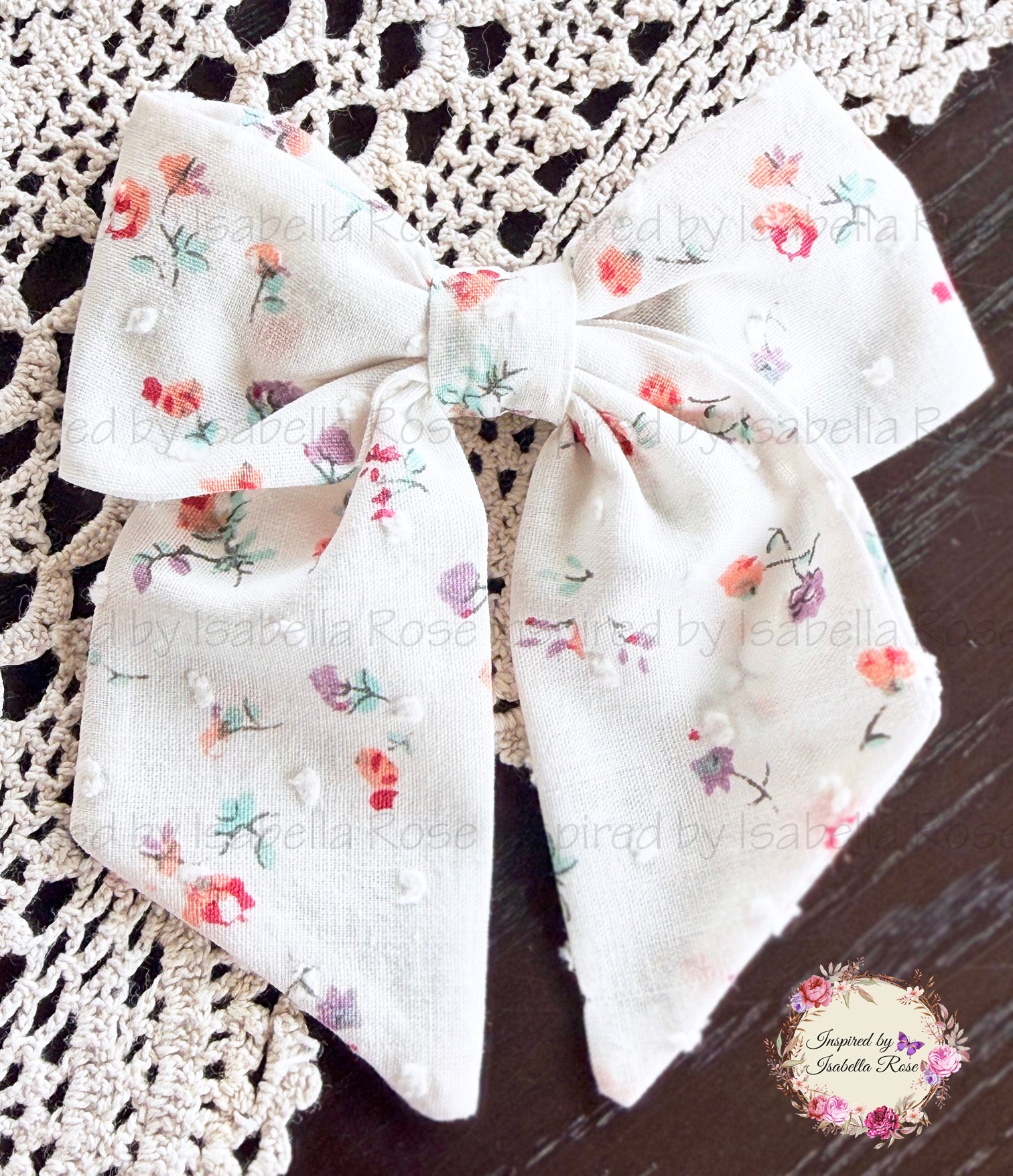 Cotton fabric Bows, Hair Clips, Baby Headbands, Ready to post