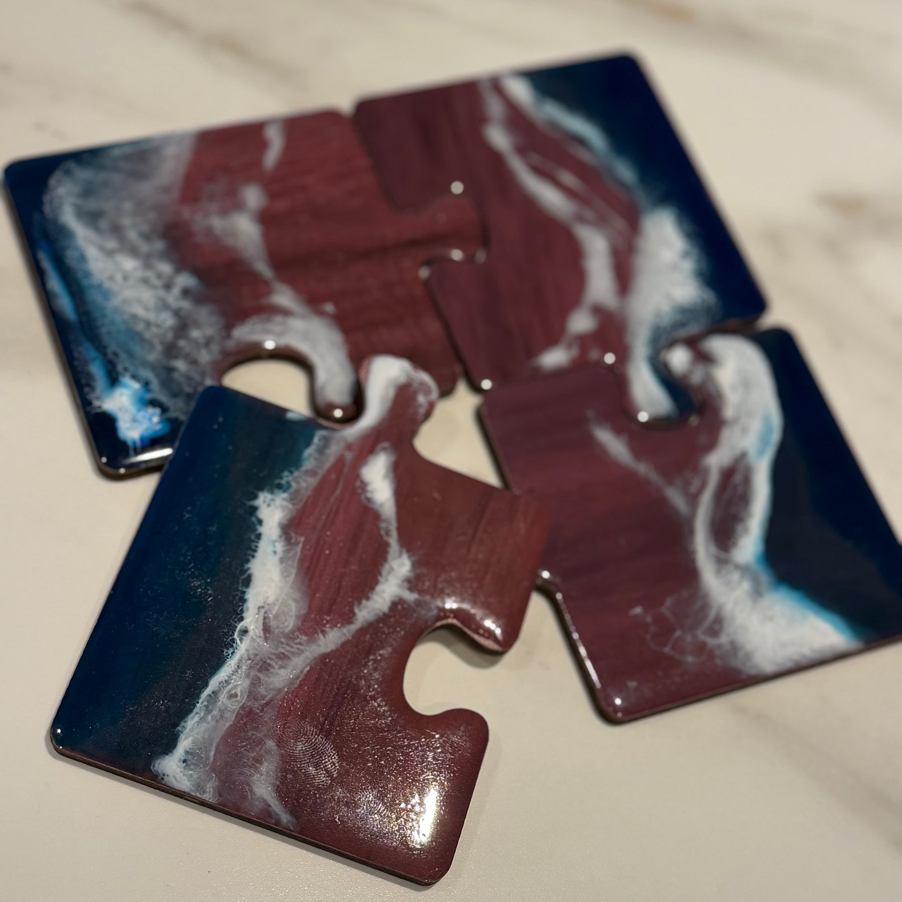 Coasters | wooden coasters | beach coasters | gift | gifts for her | home decor | gift ideas | dining room decor | wedding gifts | handmade