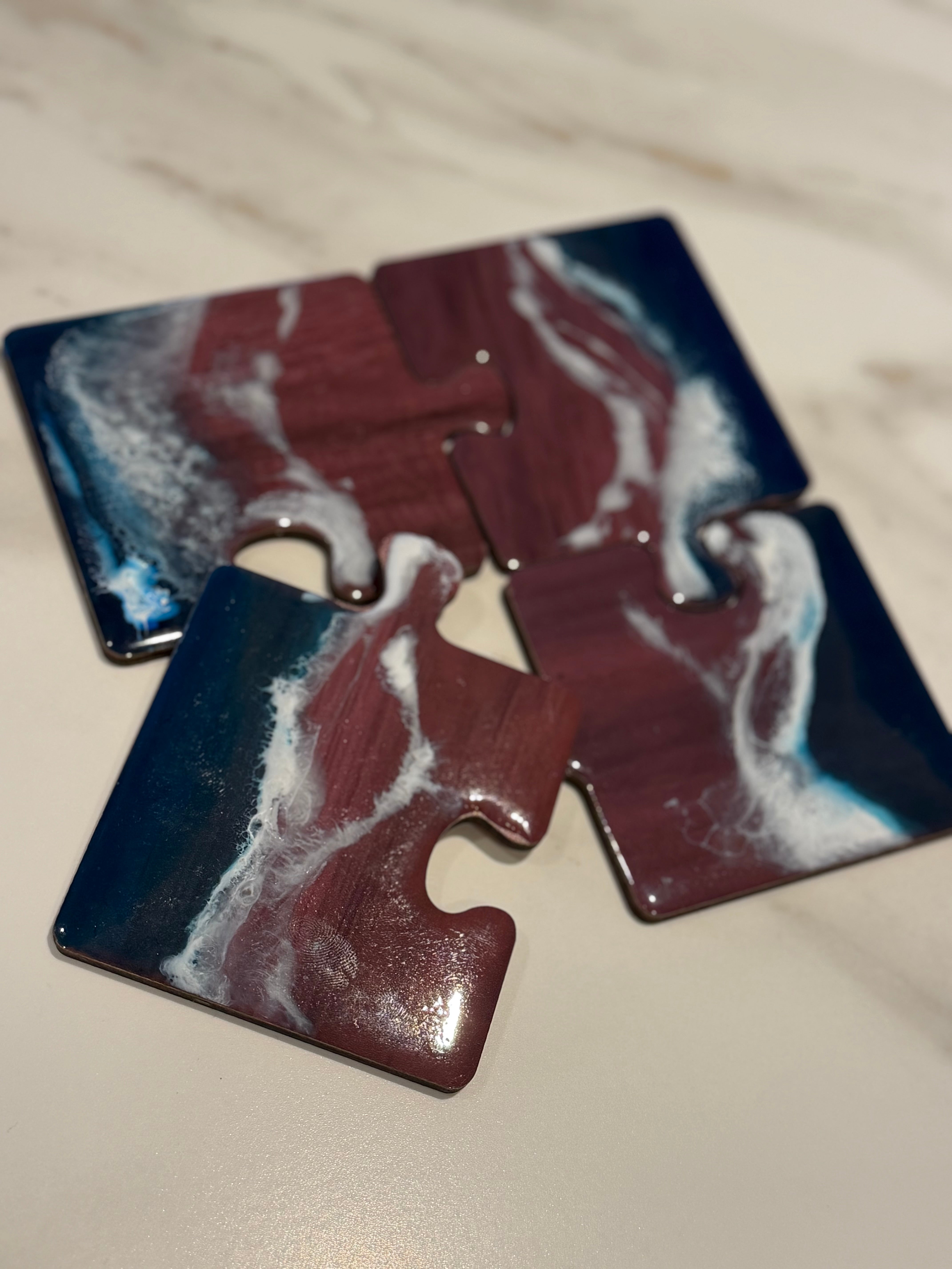 Coasters | wooden coasters | beach coasters | gift | gifts for her | home decor | gift ideas | dining room decor | wedding gifts | handmade