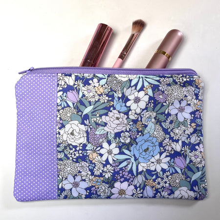 Lilac flowers purse