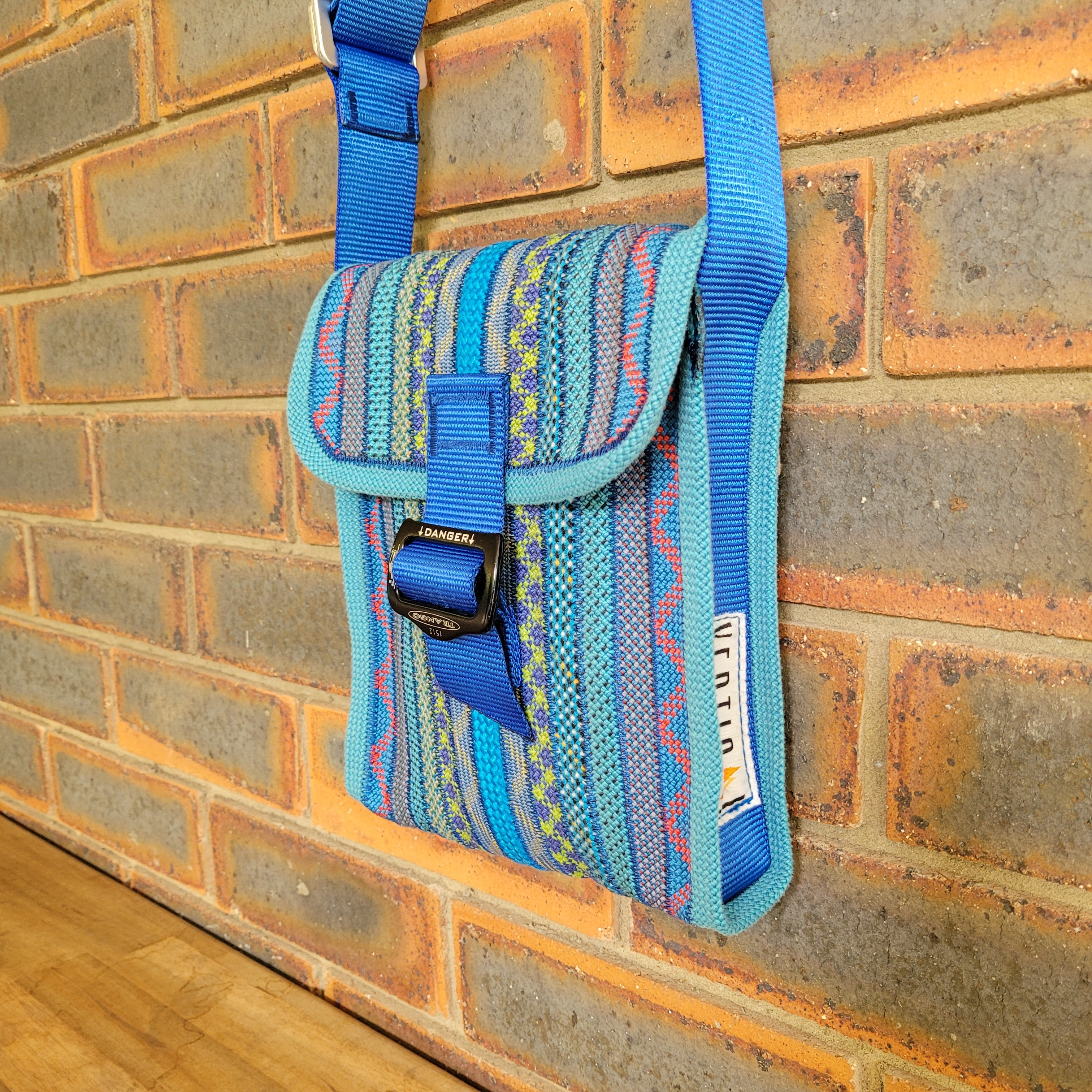 Upcycled Rope Satchel [Ocean]