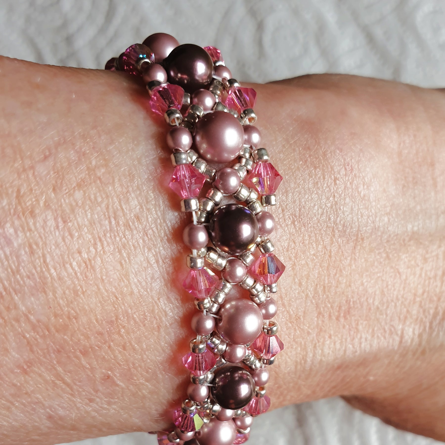 Swarovski Pearl and Crystal Bracelet
