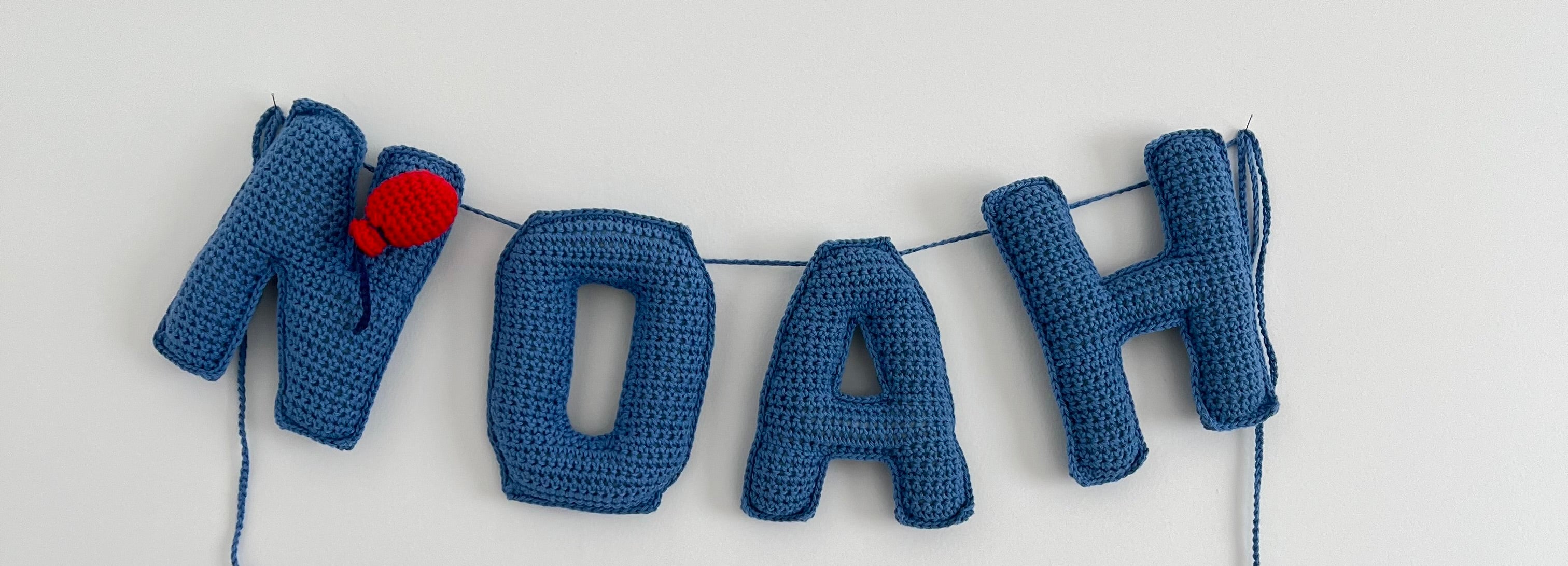 Crochet Bunting Alphabet Letters