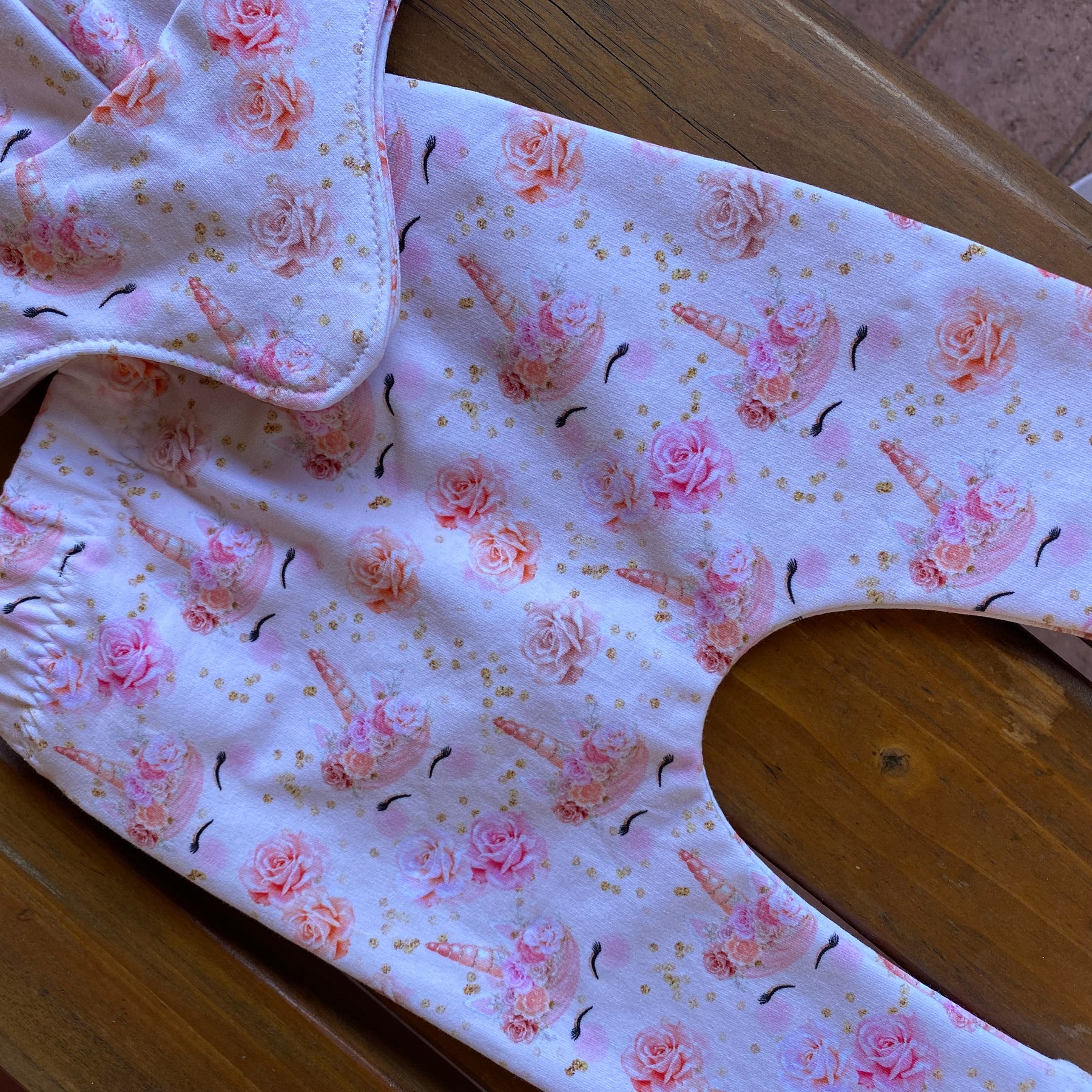 Pink Unicorn Leggings and Cap Size 000