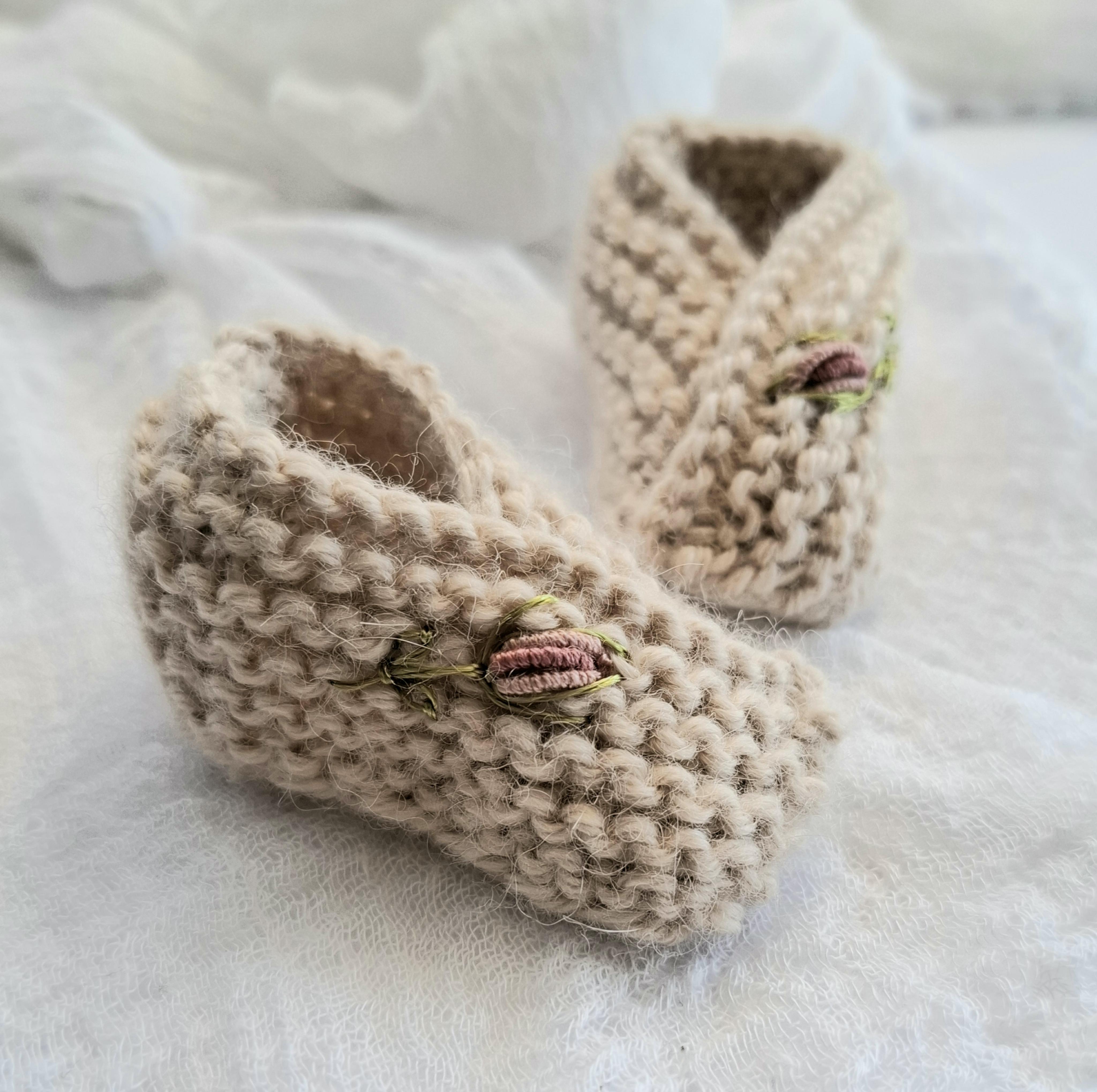Baby Booties Australian Alpaca Newborn Gift Baby Shower Gift