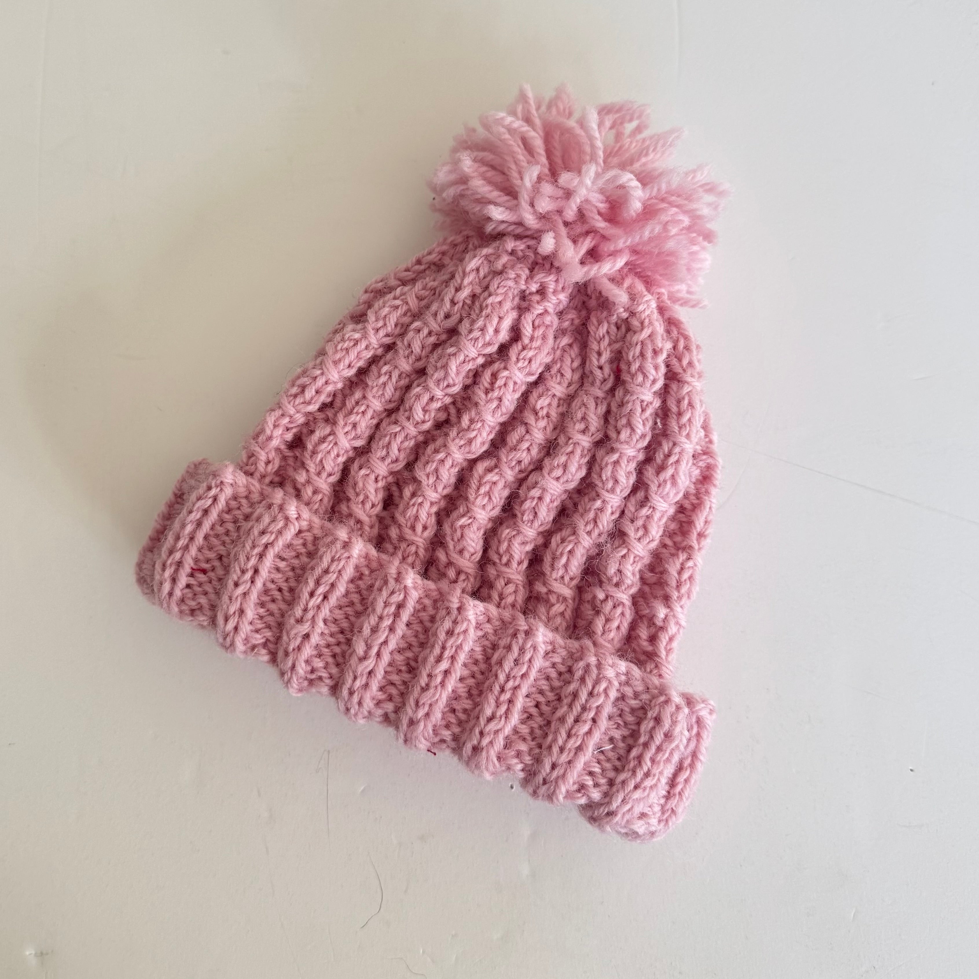 Handmade Baby Gift Set - Knitted Beanie, Ugg Booties & Bib Set