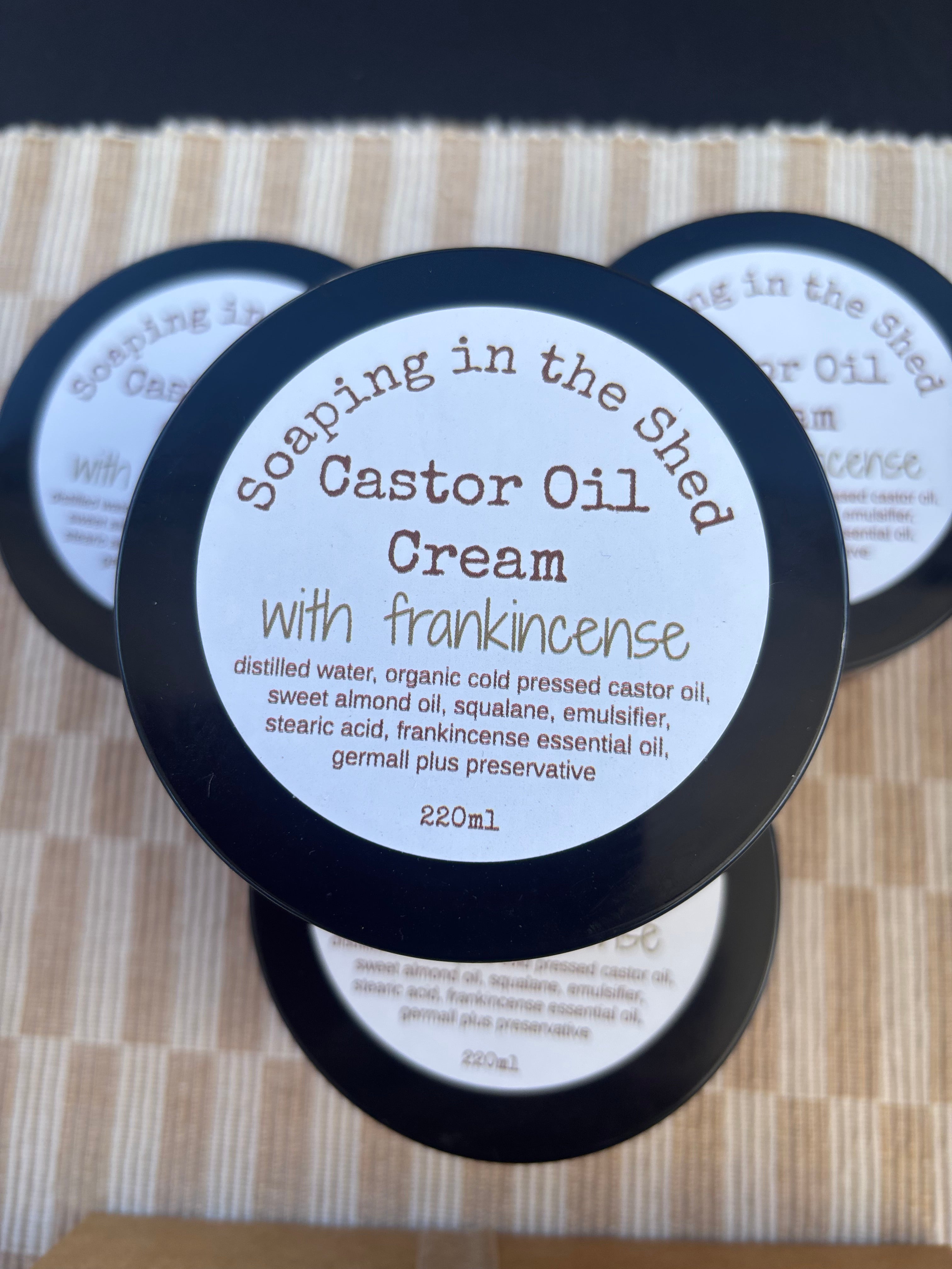 Castor Oil Body Cream with Frankincense