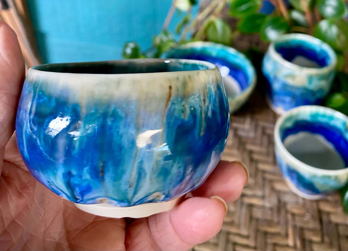 Beachy bowls and expresso hug mug