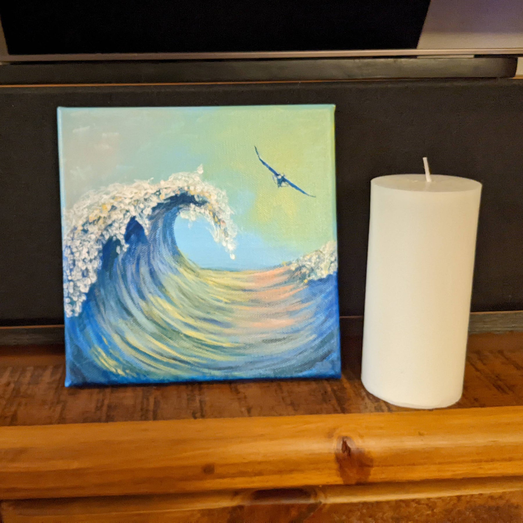 'By The Sea' Original Hand-Painted Wall Art