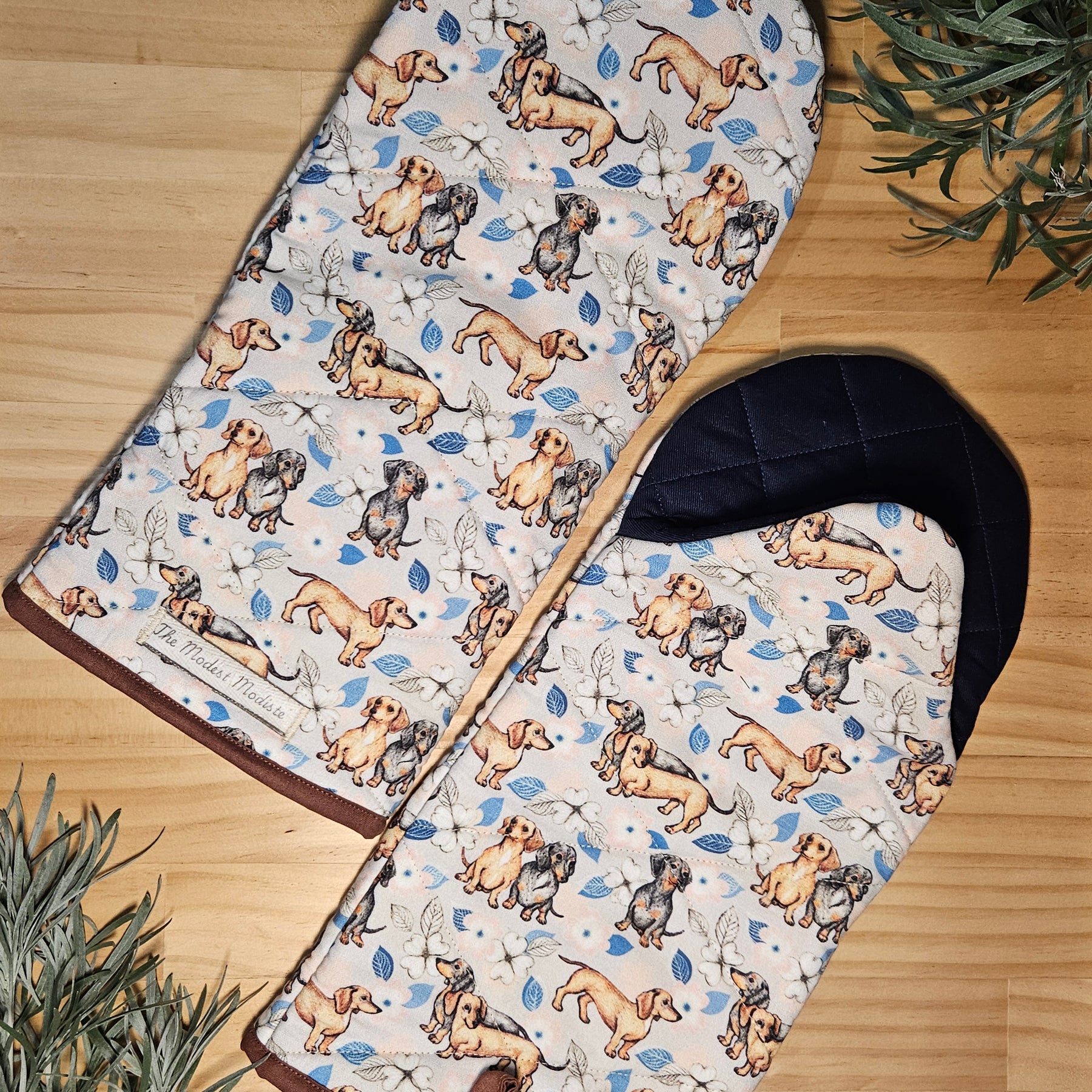 Long Oven Mitt