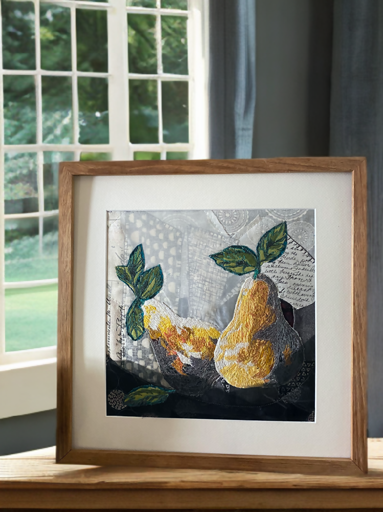 Framed Textile Artwork