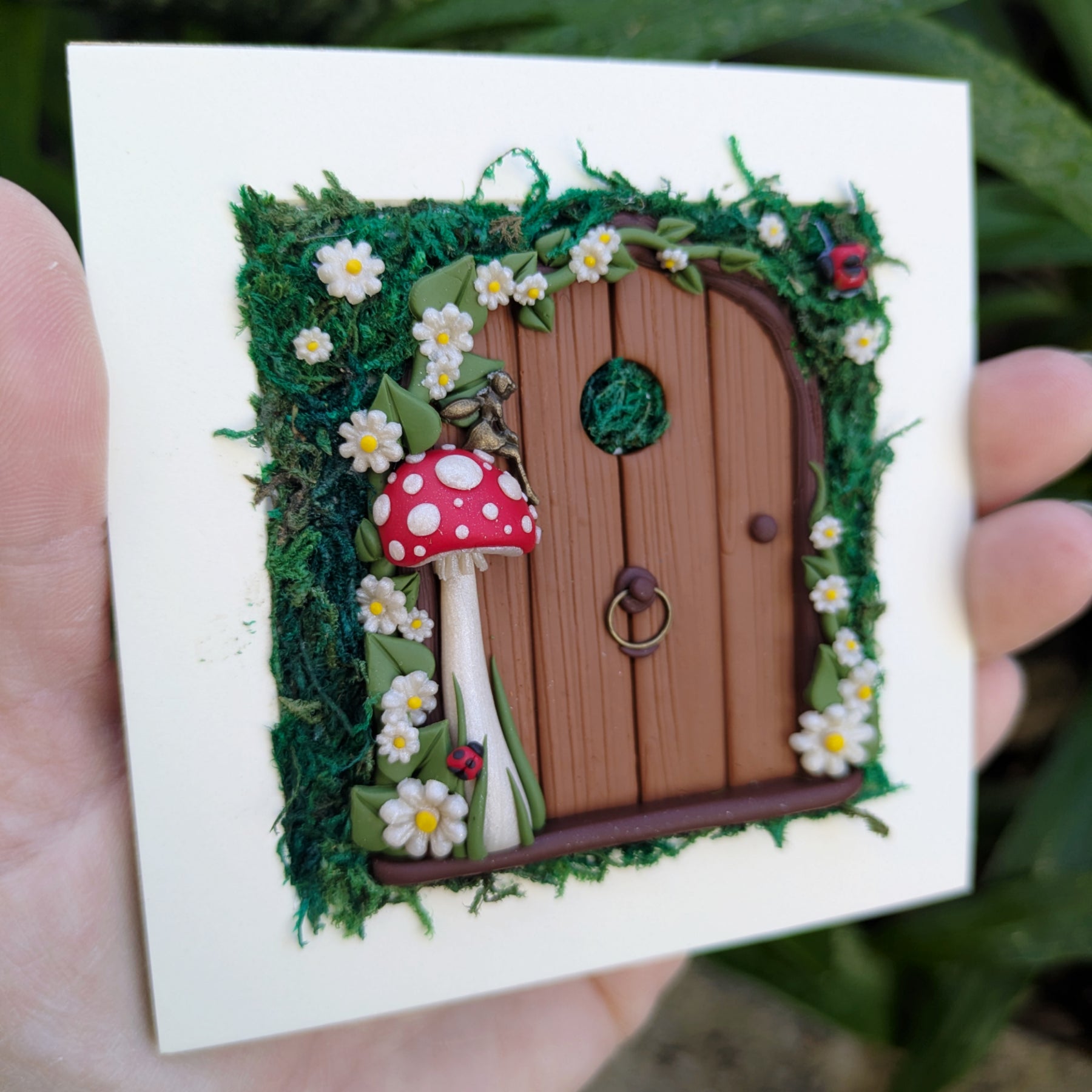 Woodland Fairy Door Shadow Box