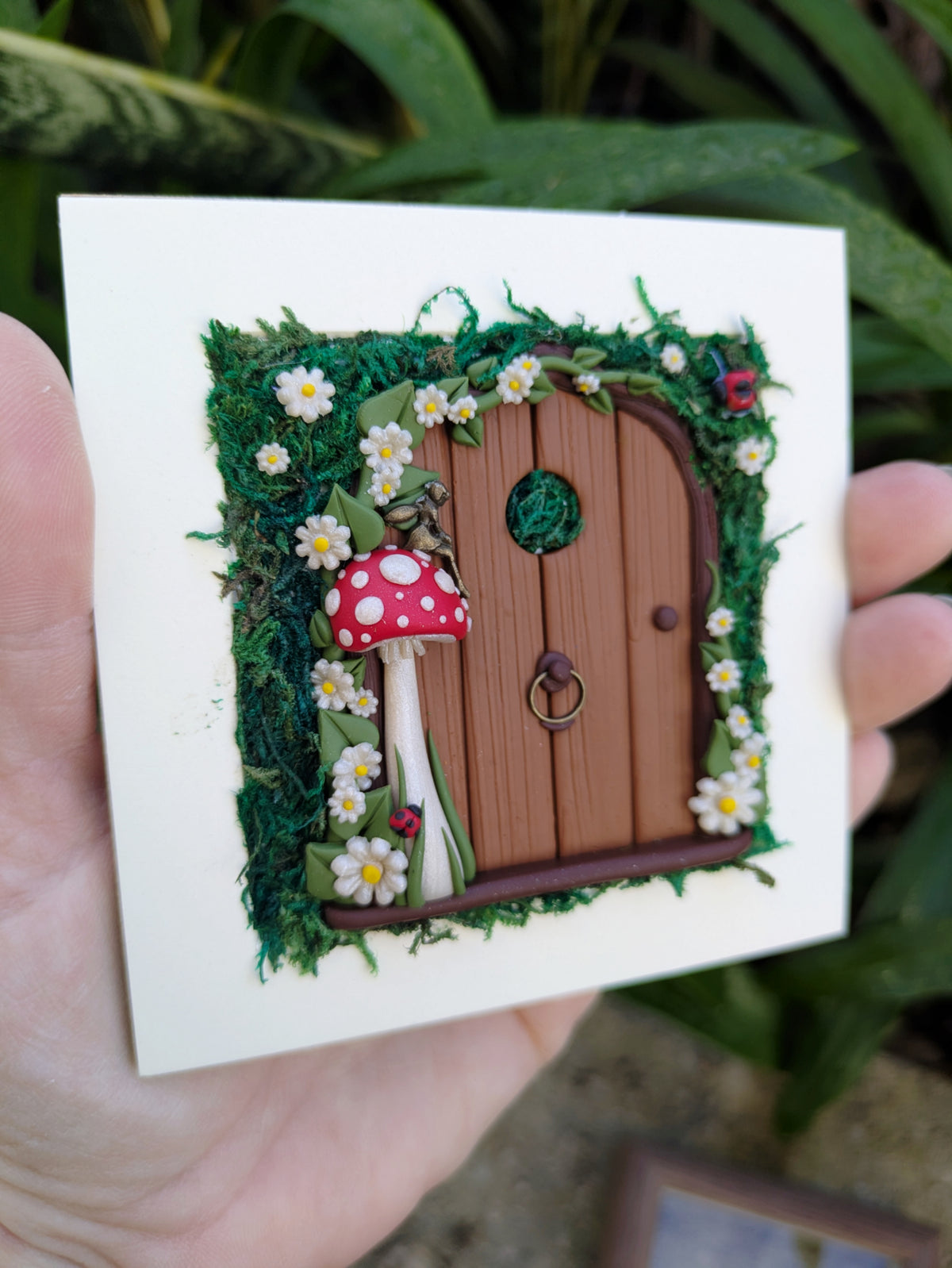 Woodland Fairy Door Shadow Box