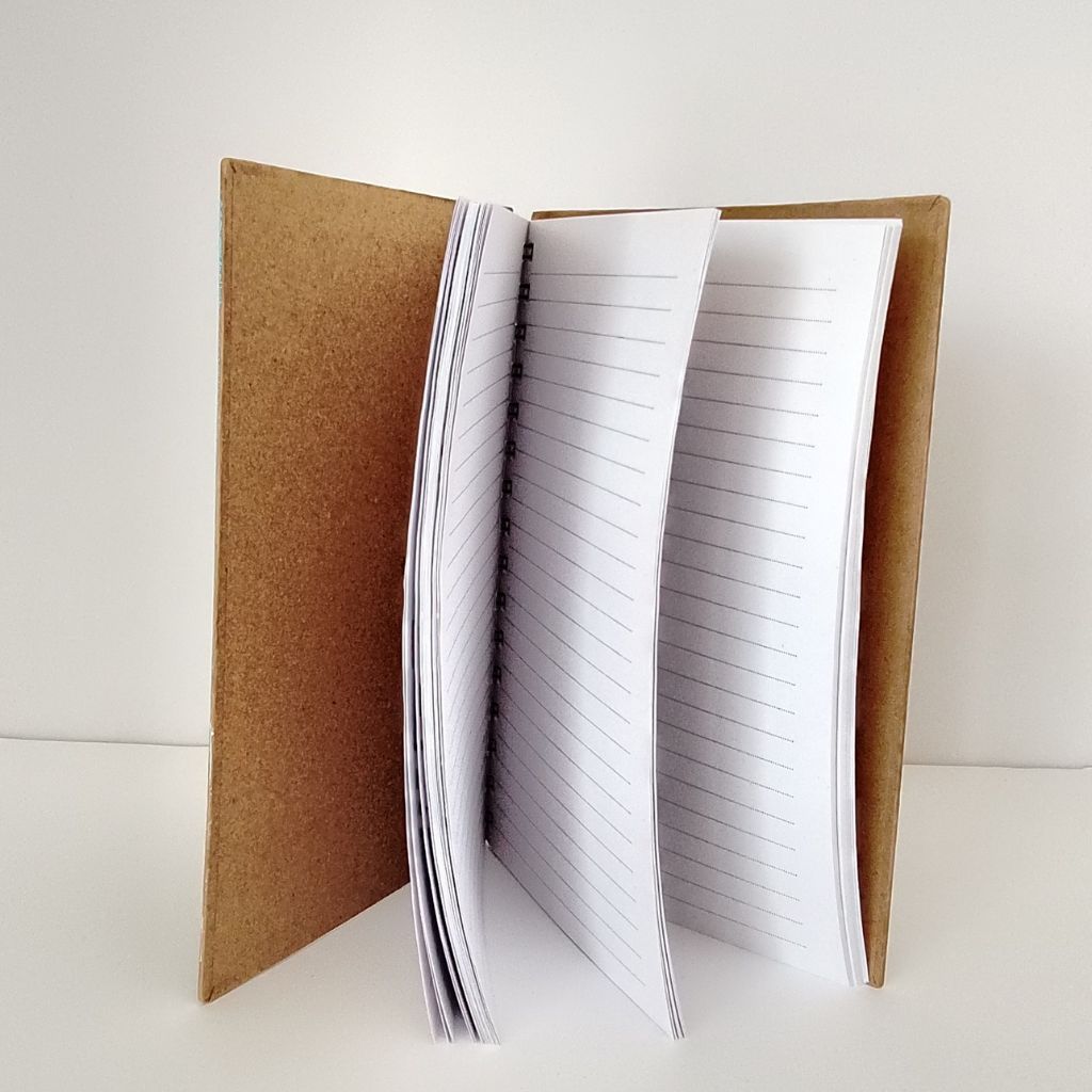 Fairy of Hearts Handpainted Notebook A5 - Lined