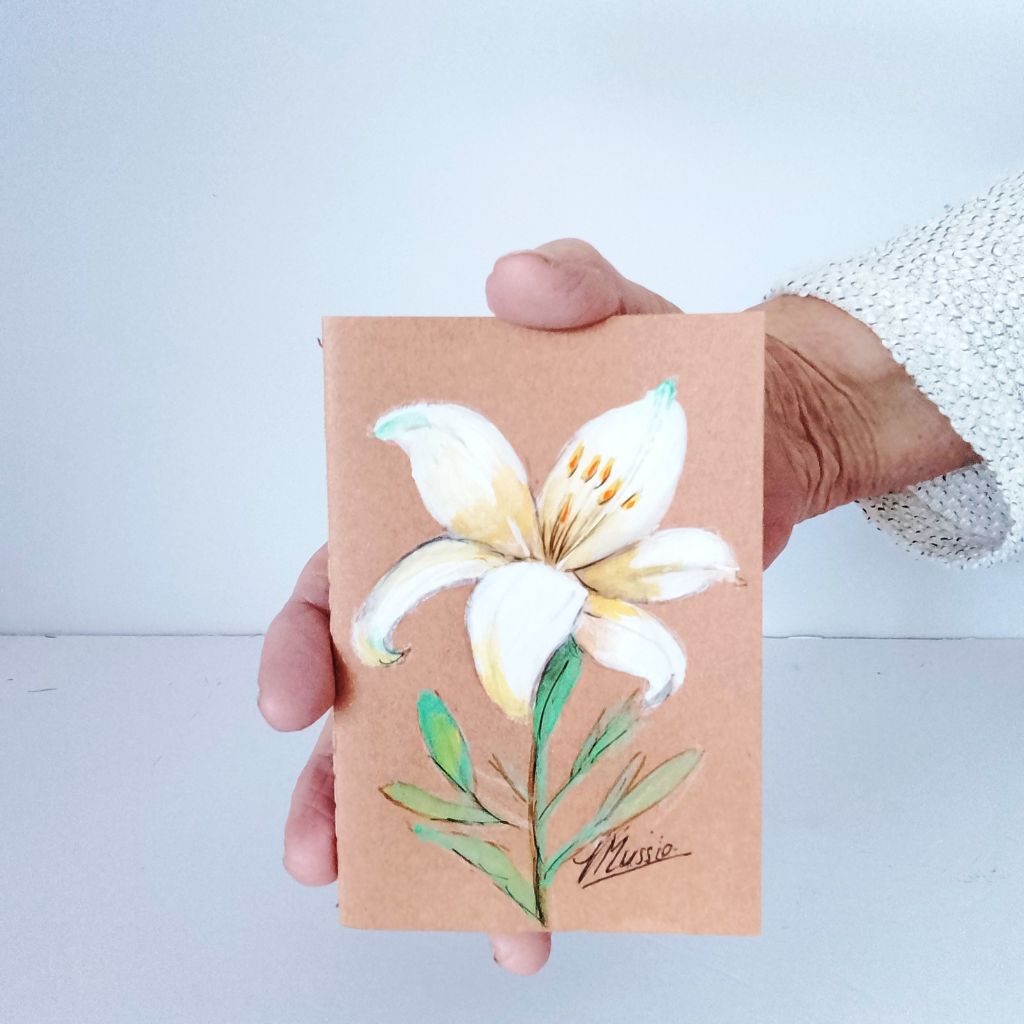 Flower Handpainted Pocket Notebooks