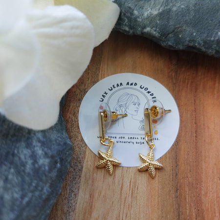 Starfish Earrings | Coastal Statement Earrings