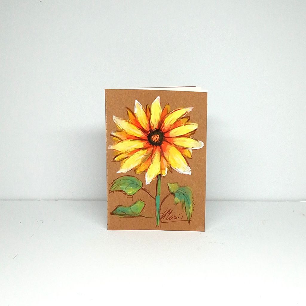 Flower Handpainted Pocket Notebooks