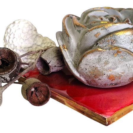Handmade Boho Aroma Stone & Coaster Set
