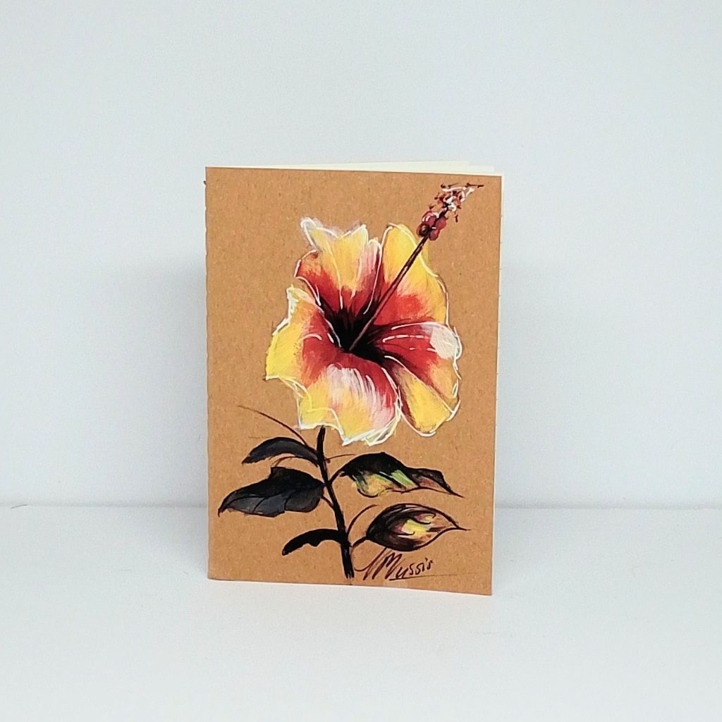 Flower Handpainted Pocket Notebooks