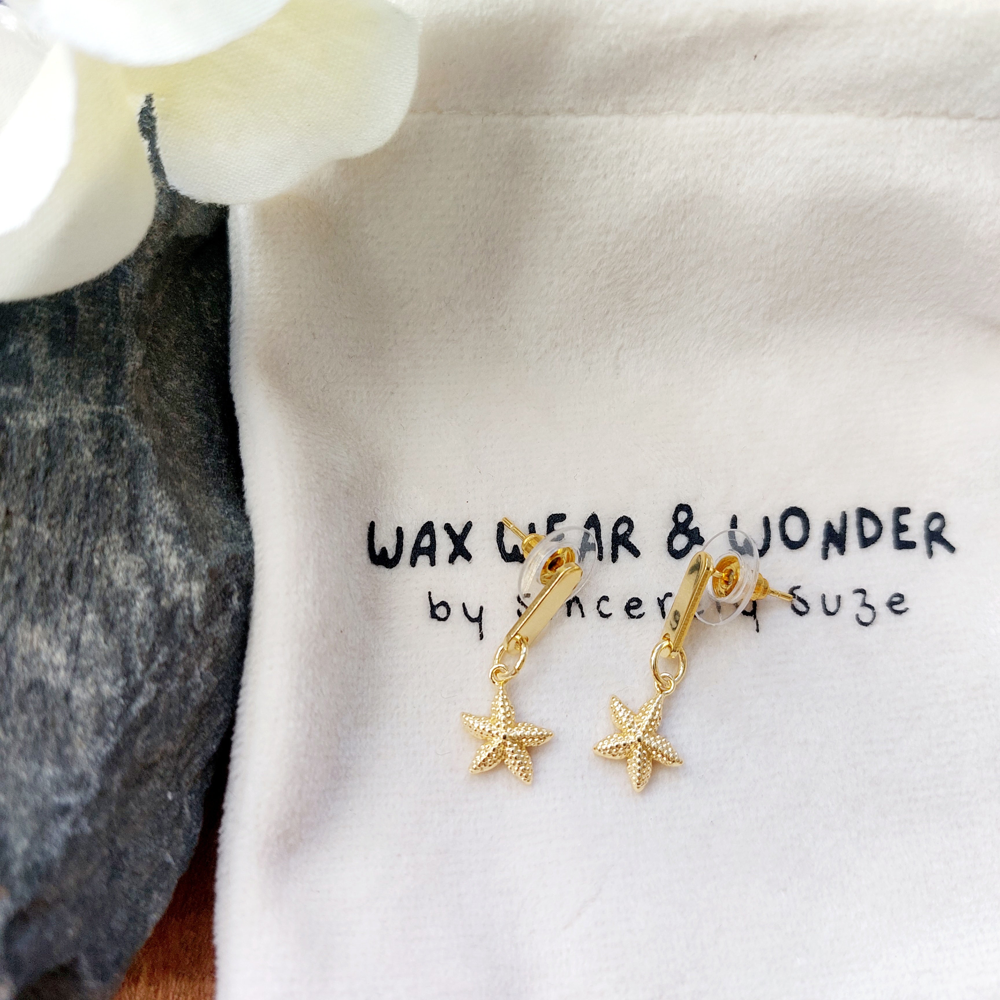 Starfish Earrings | Coastal Statement Earrings