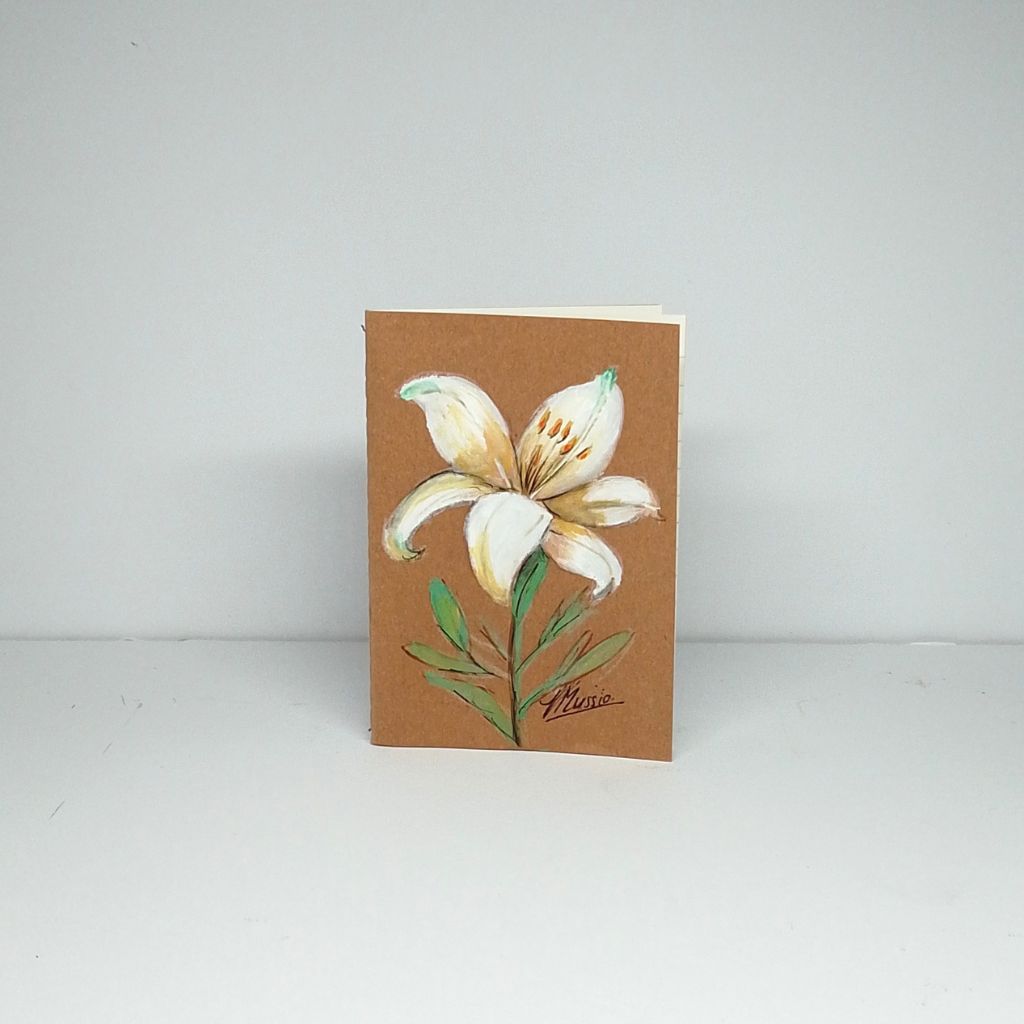 Flower Handpainted Pocket Notebooks