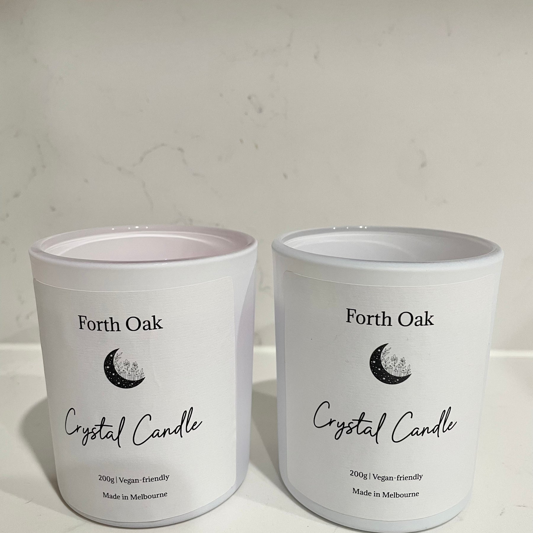 Amethyst Crystal Candle 200g