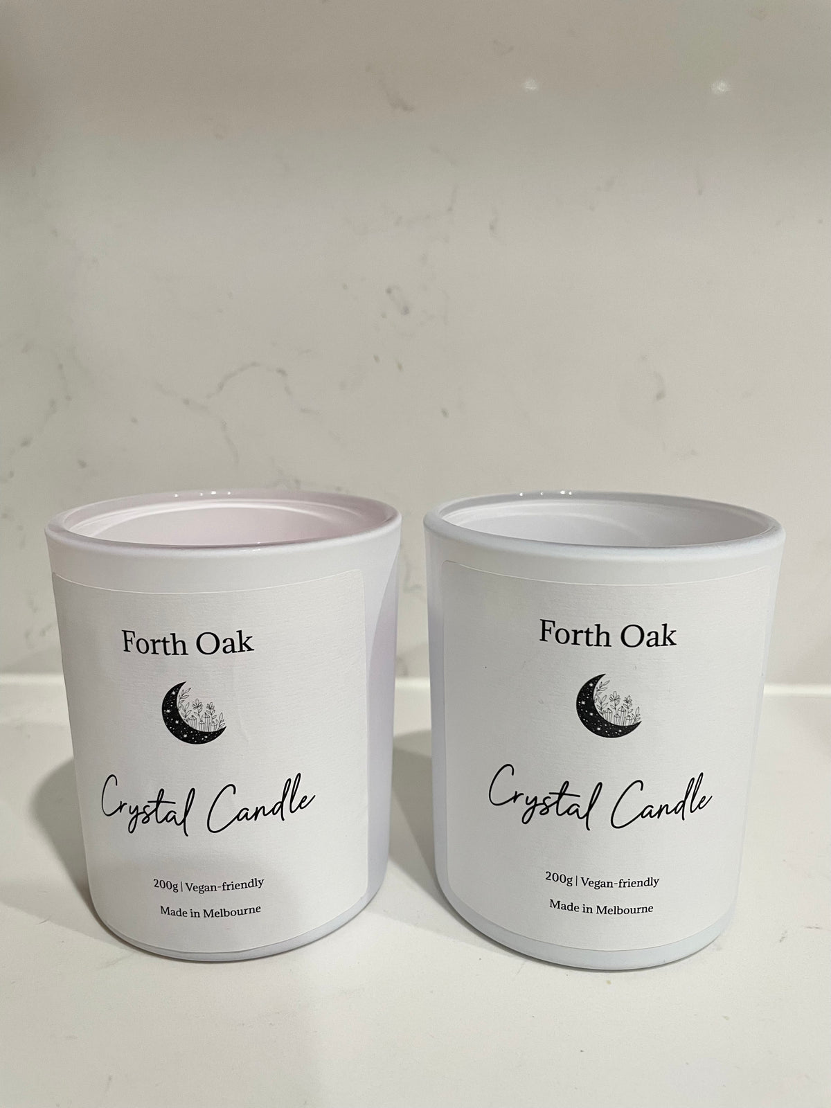 Amethyst Crystal Candle 200g