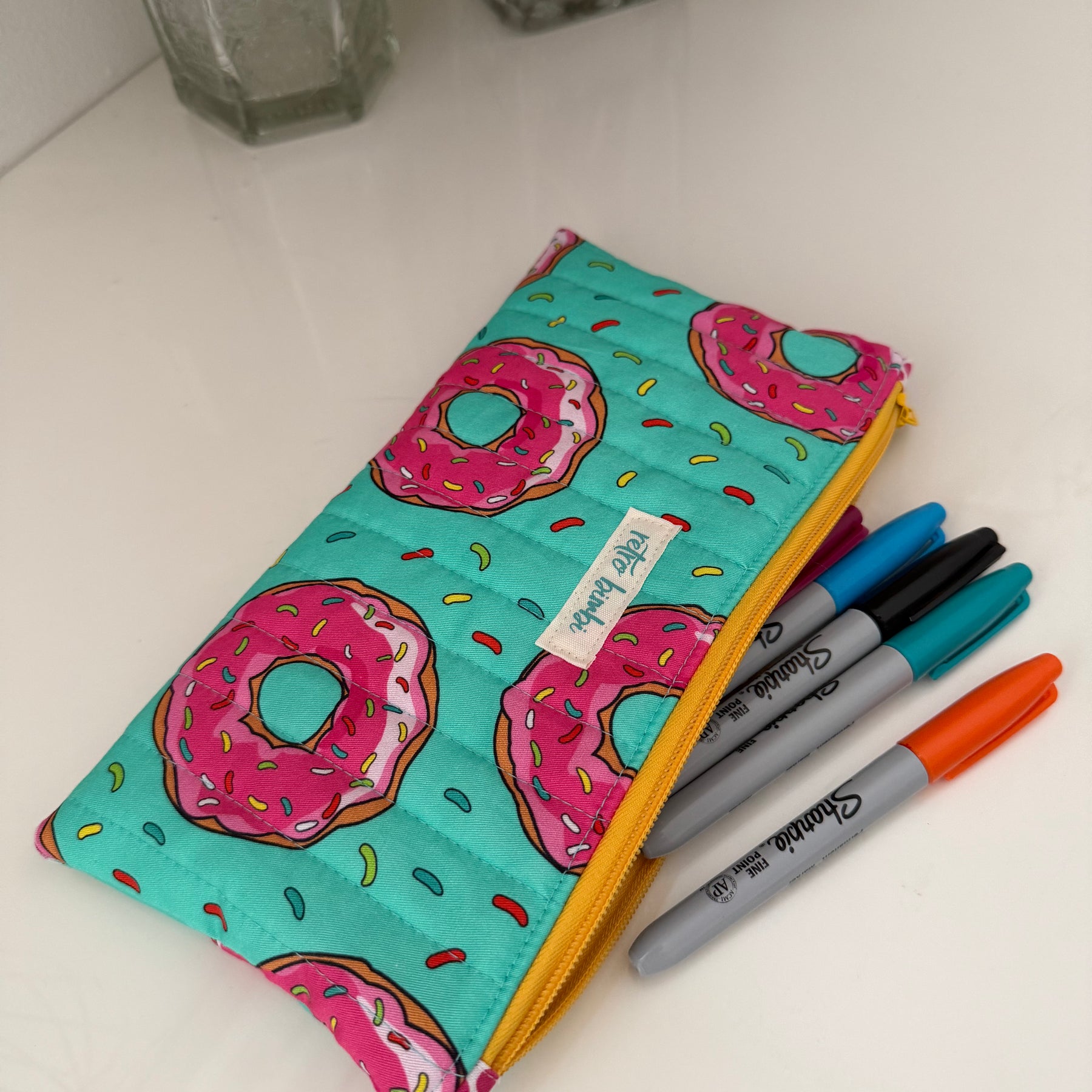 Quilted Pencil Pouch - Various Designs