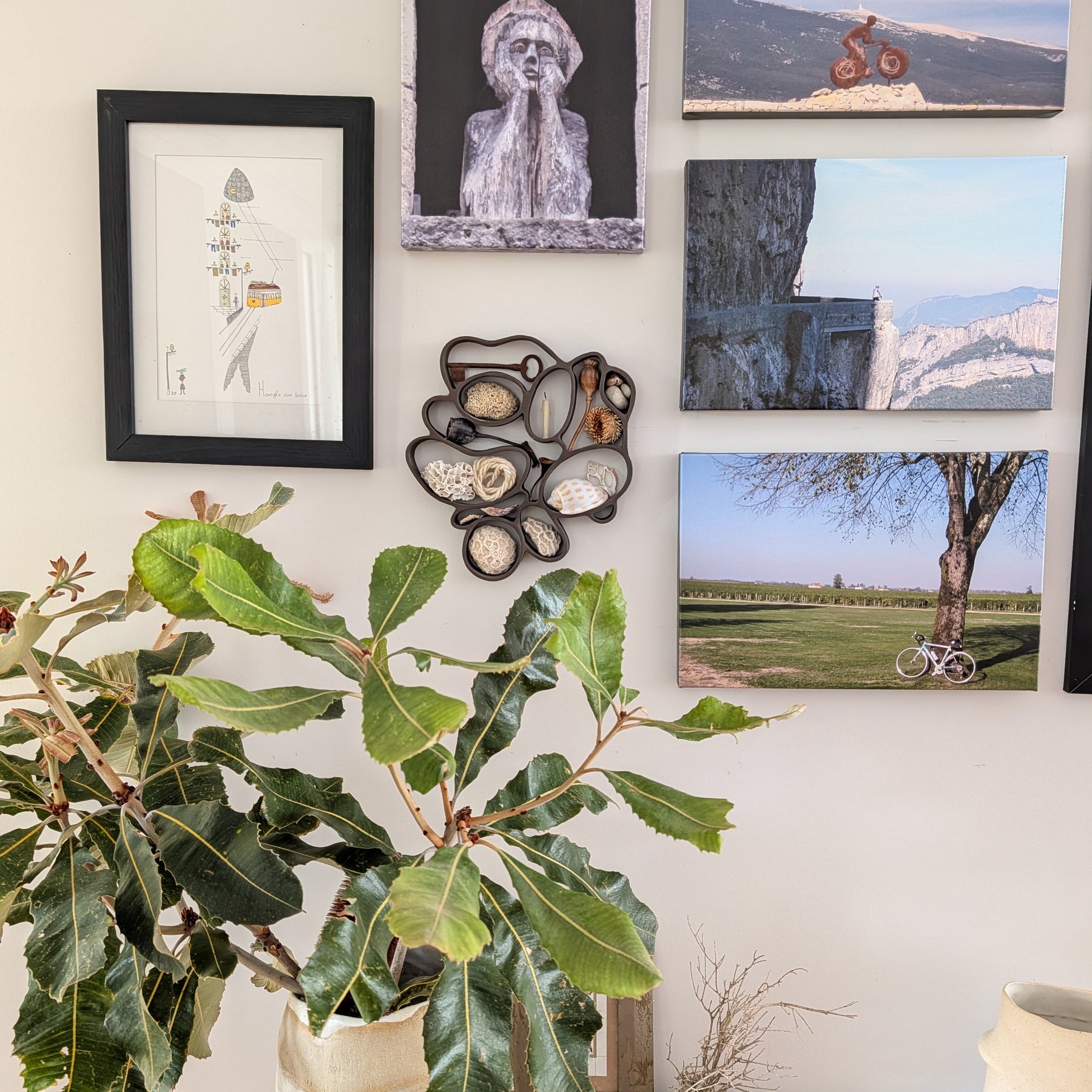 Ceramic Wall Shelf | resting places for treasures ...