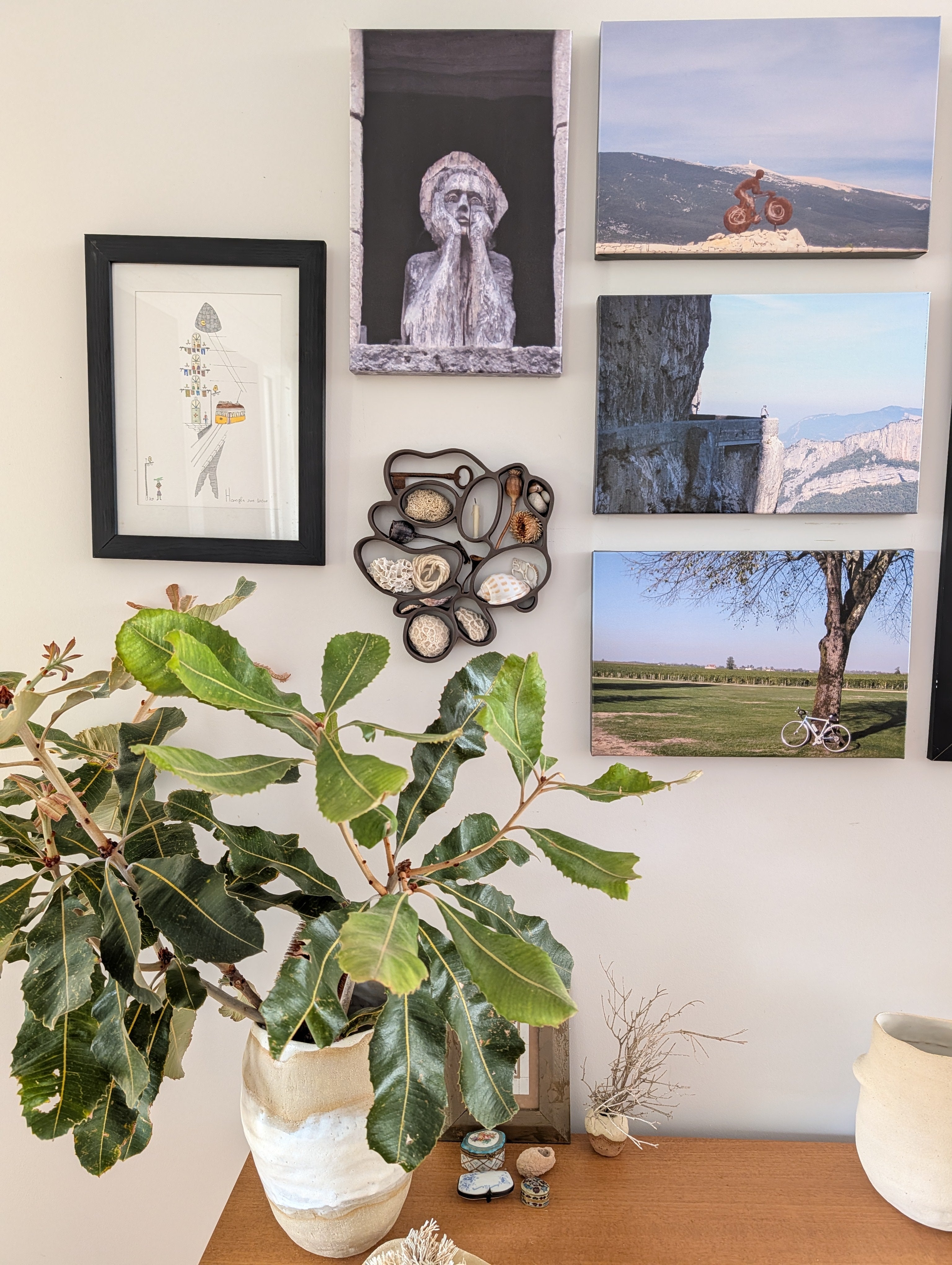 Ceramic Wall Shelf | resting places for treasures ...
