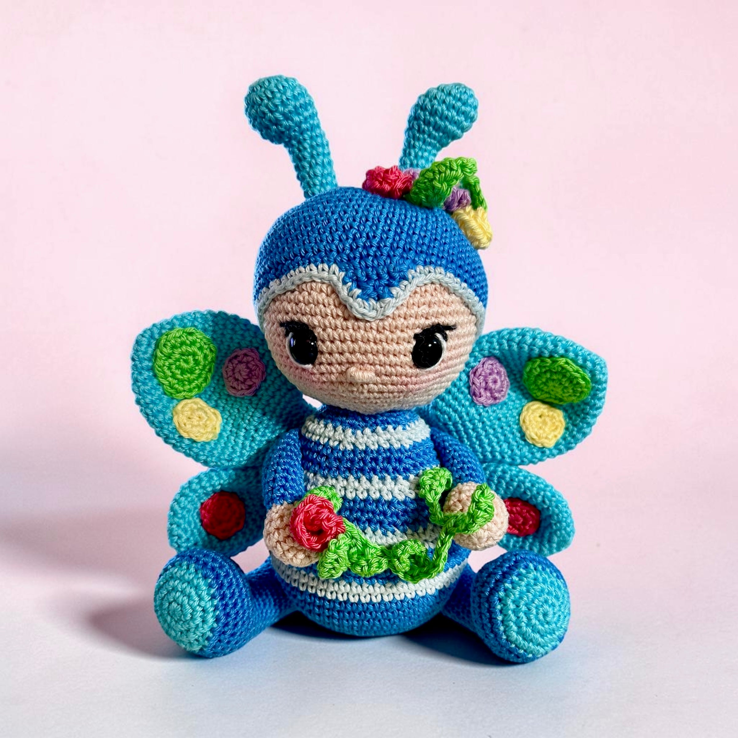 Crochet Winged Insect — Whimsical Woodland Friend 🐝✨