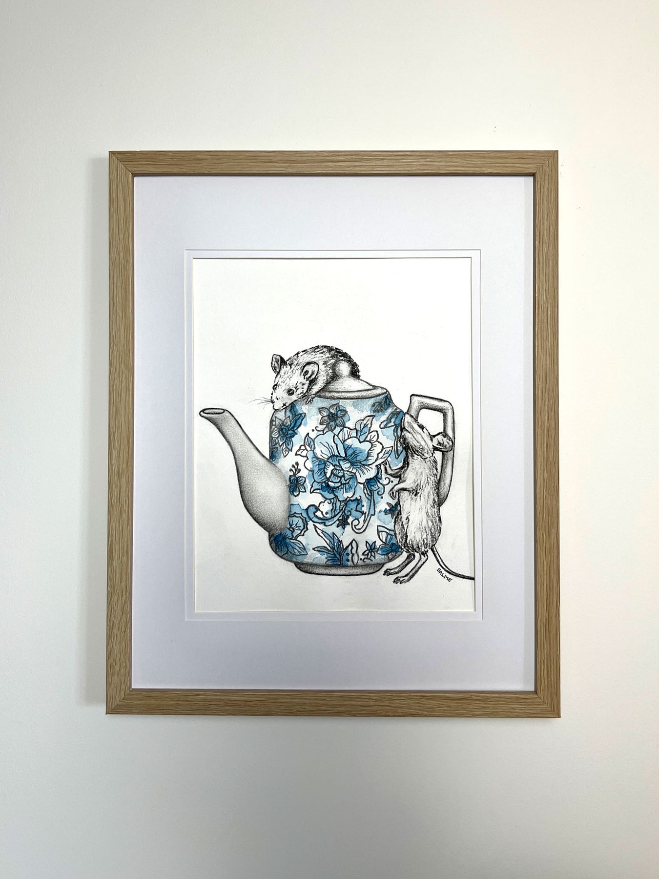 Jasmine Green | Mouse | Hand Drawn Original Artwork