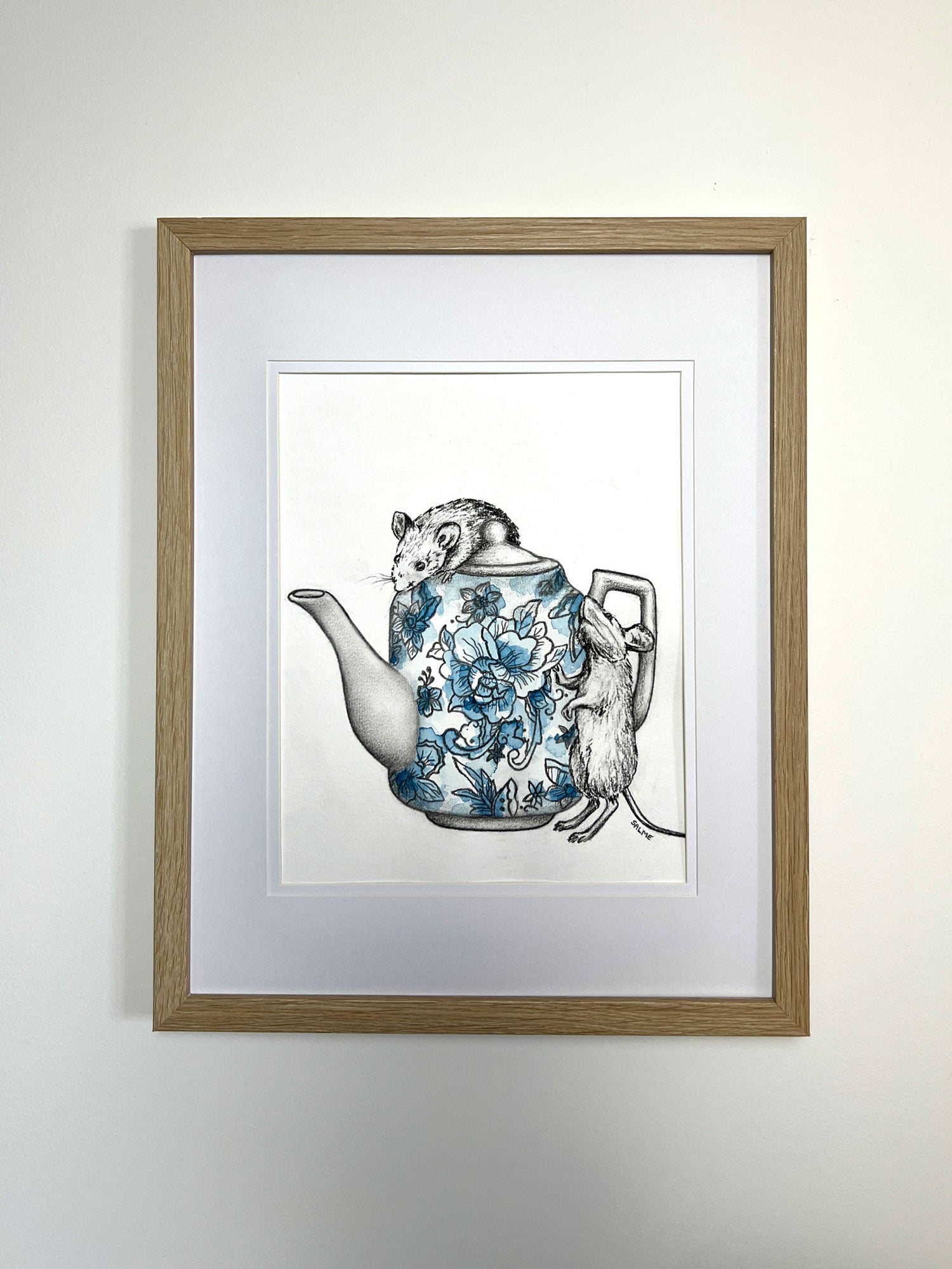 Jasmine Green | Mouse | Hand Drawn Original Artwork