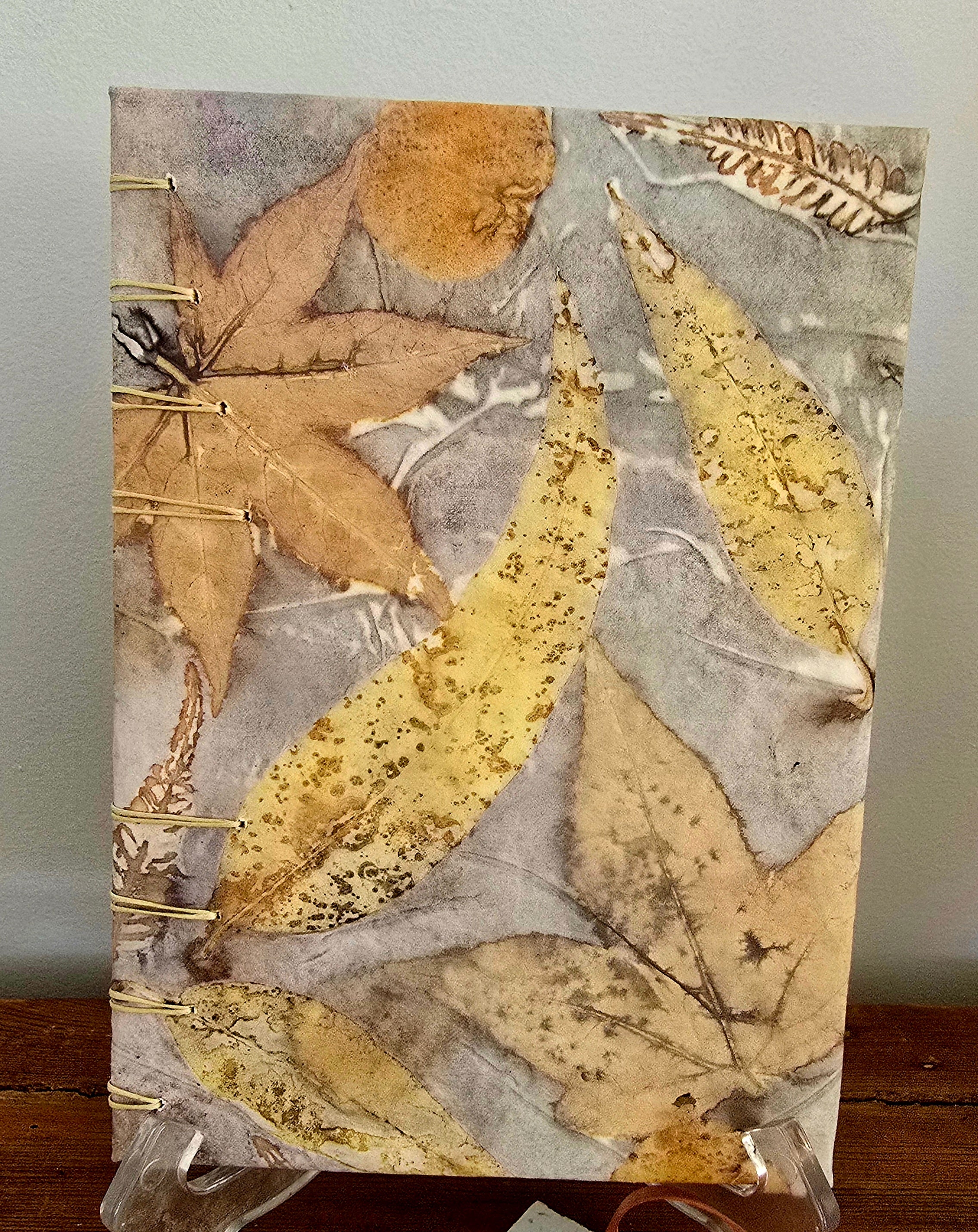 Eco Printed Hand Stitched Journal