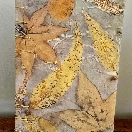 Eco Printed Hand Stitched Journal