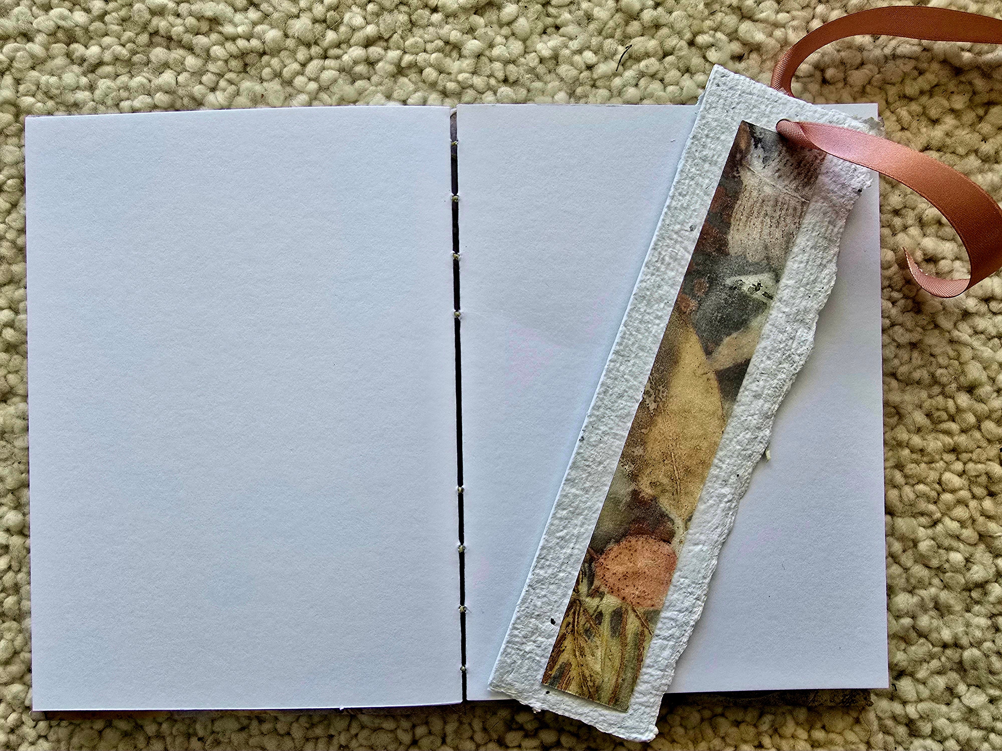 Eco Printed Hand Stitched Journal