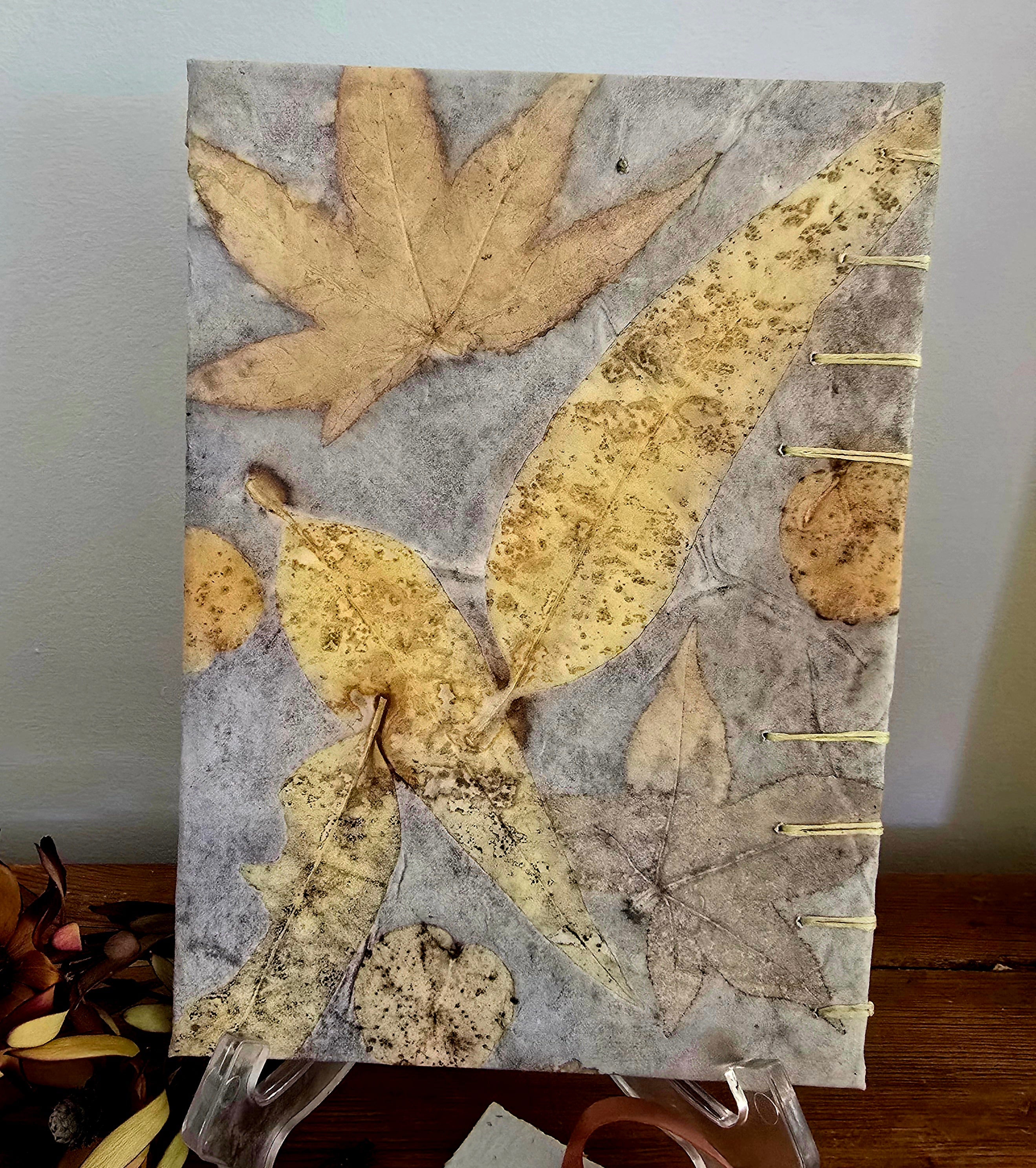 Eco Printed Hand Stitched Journal