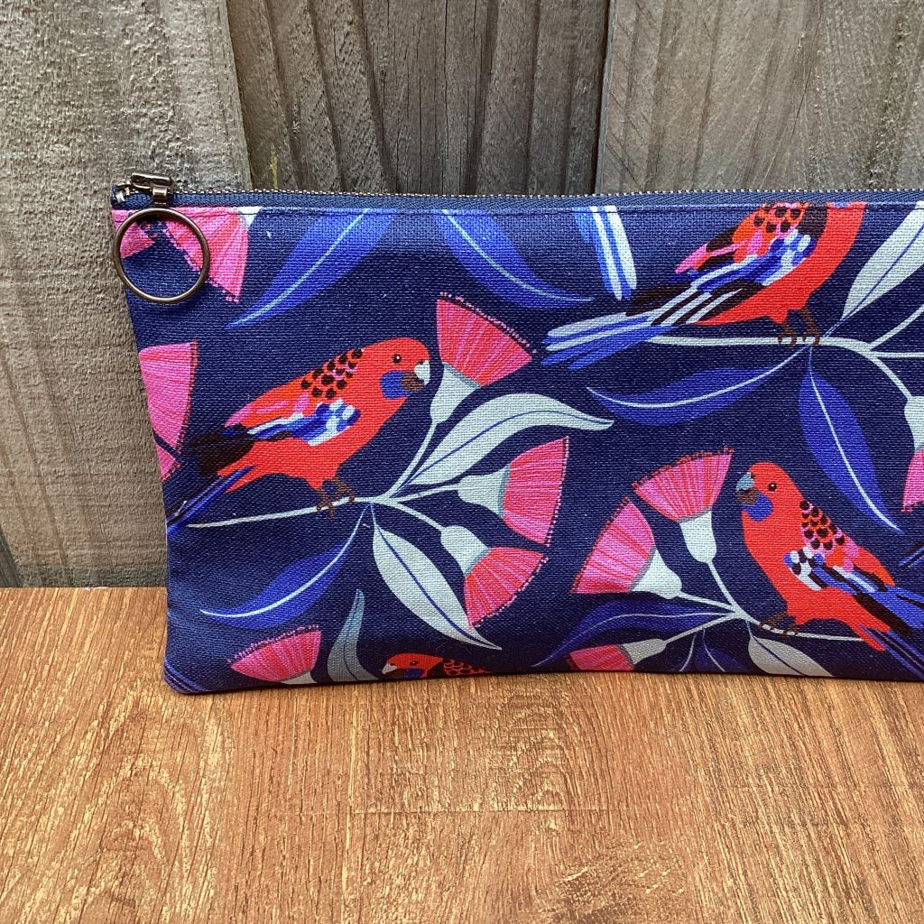 Blue Rosella Pencil Case