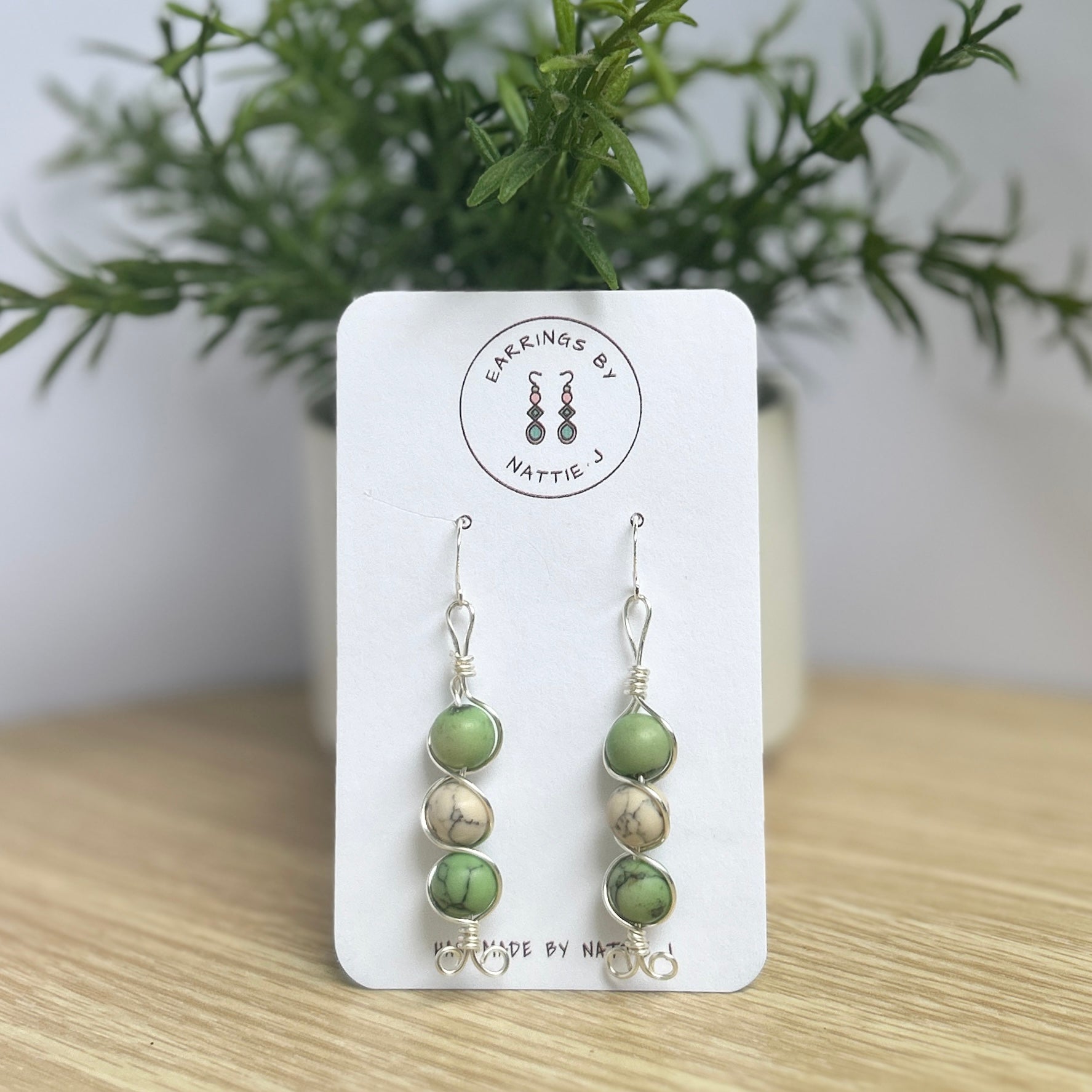 'Wrap Me Up' repurposed vintage beads wrapped in wire