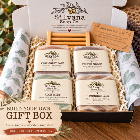 Make it a gift Box | Add Gift Packaging & Wooden Soap Dish