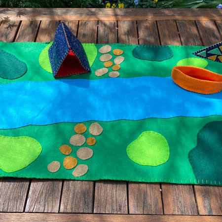 Play Felt Mat Large - Explore the outdoors #1