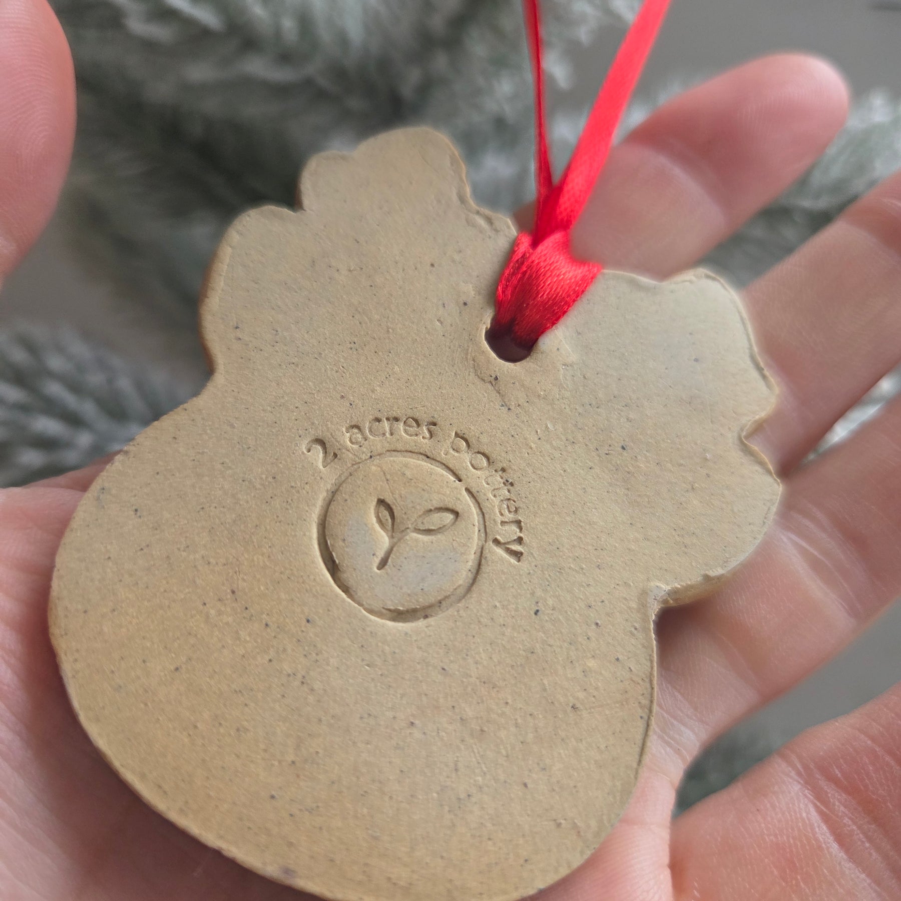 Ceramic Reindeer Christmas Decoration