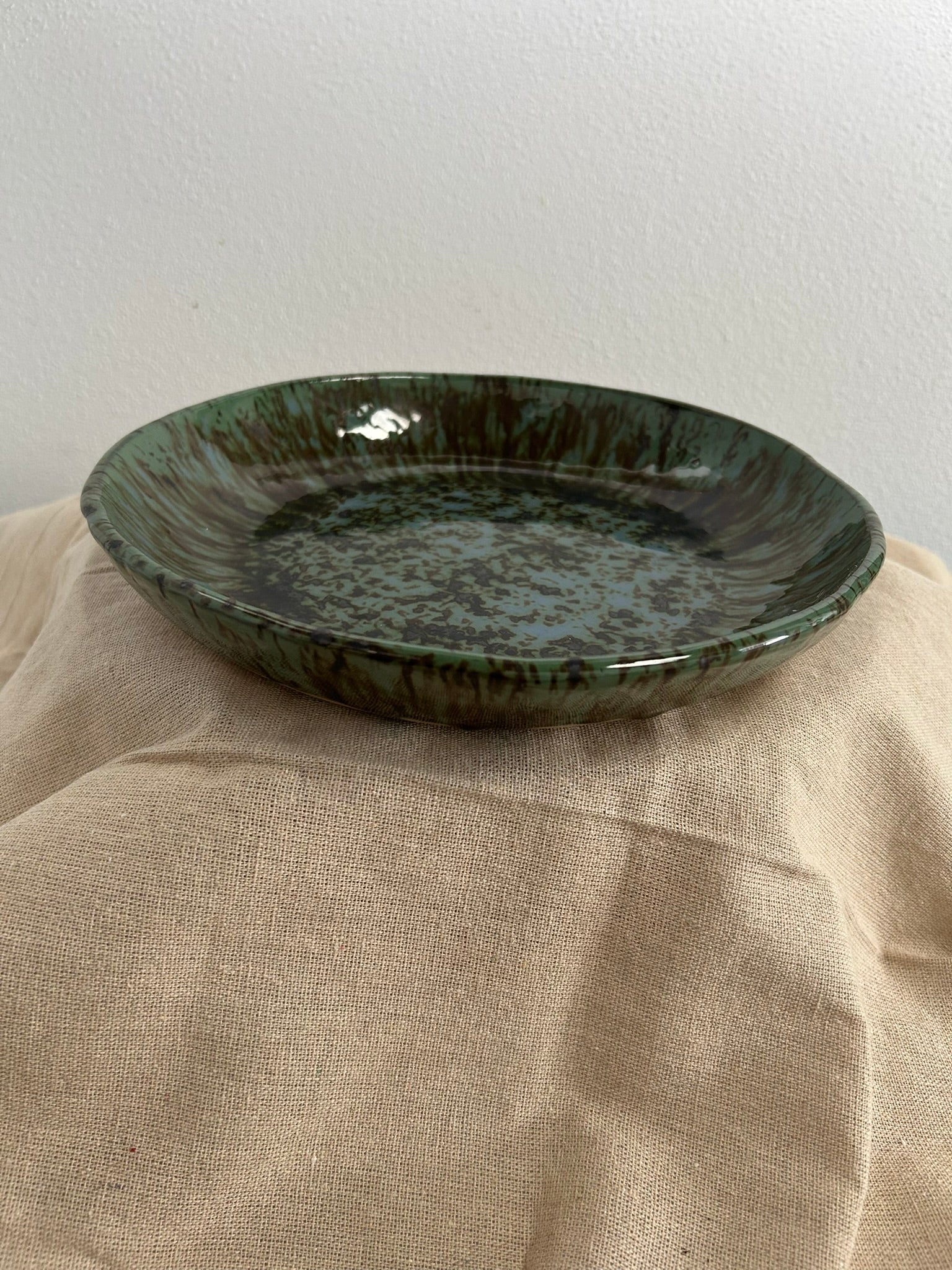 SOLD Handmade pottery serving bowl