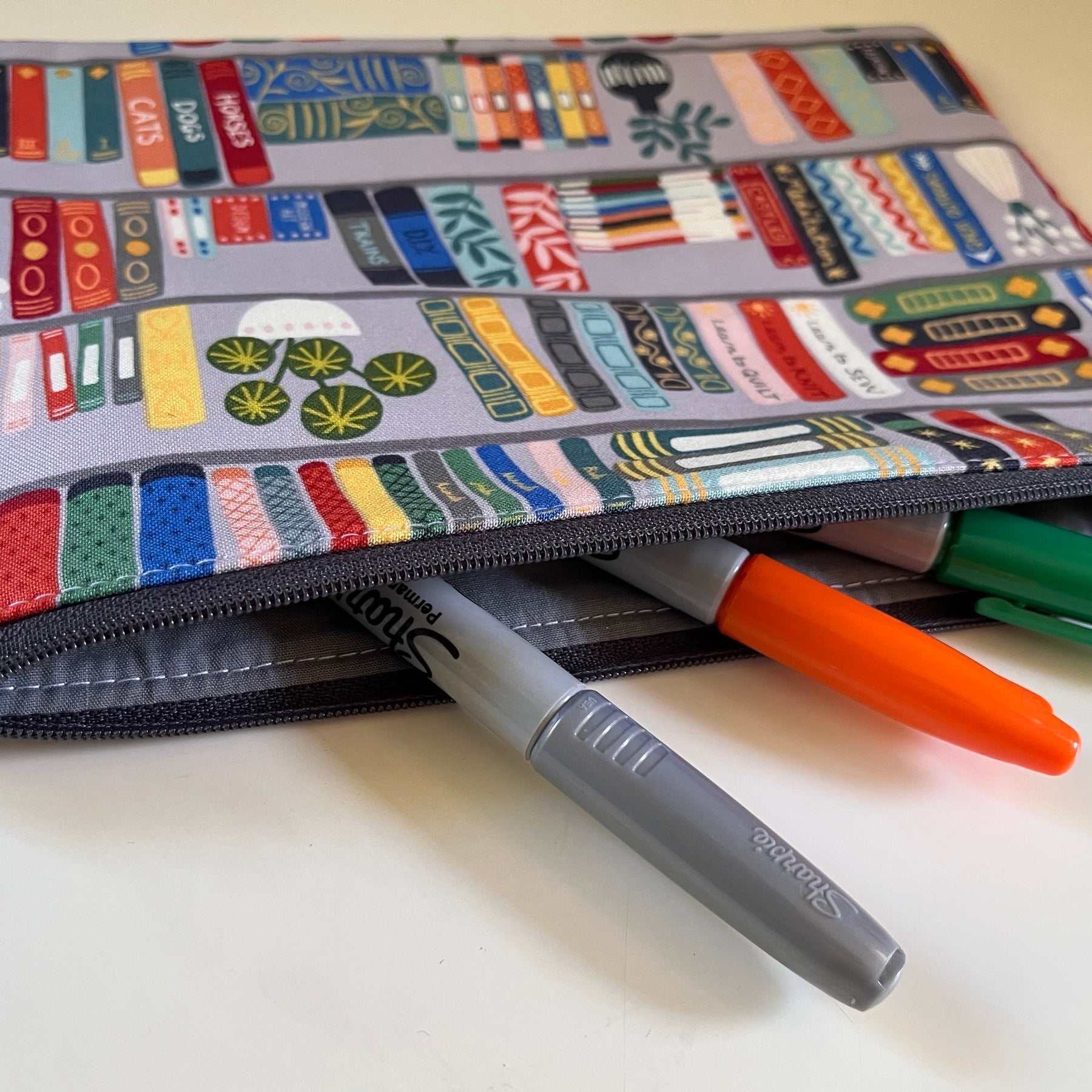 Books pencil case