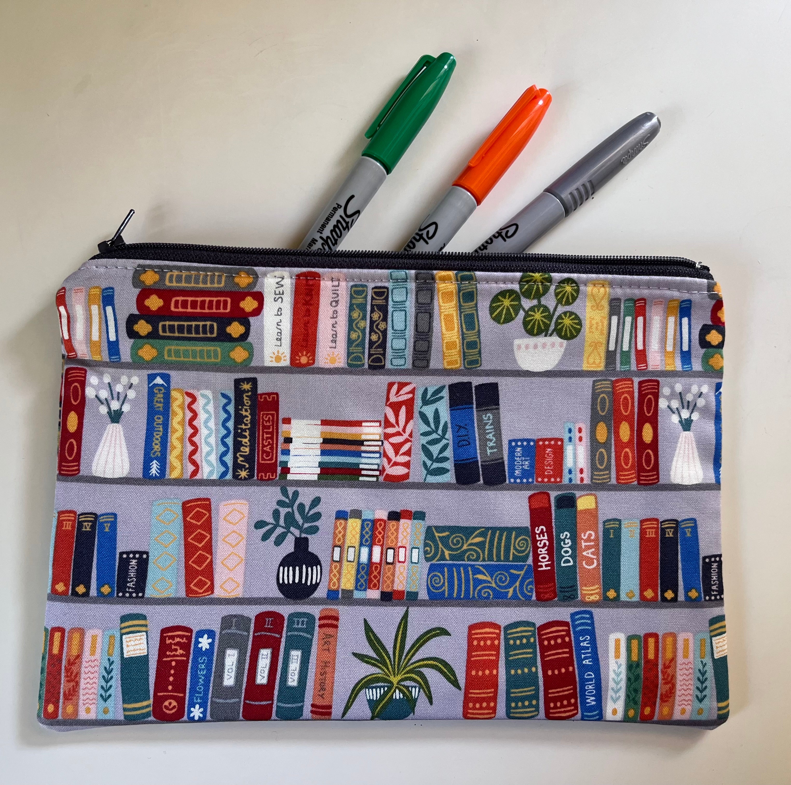 Books pencil case