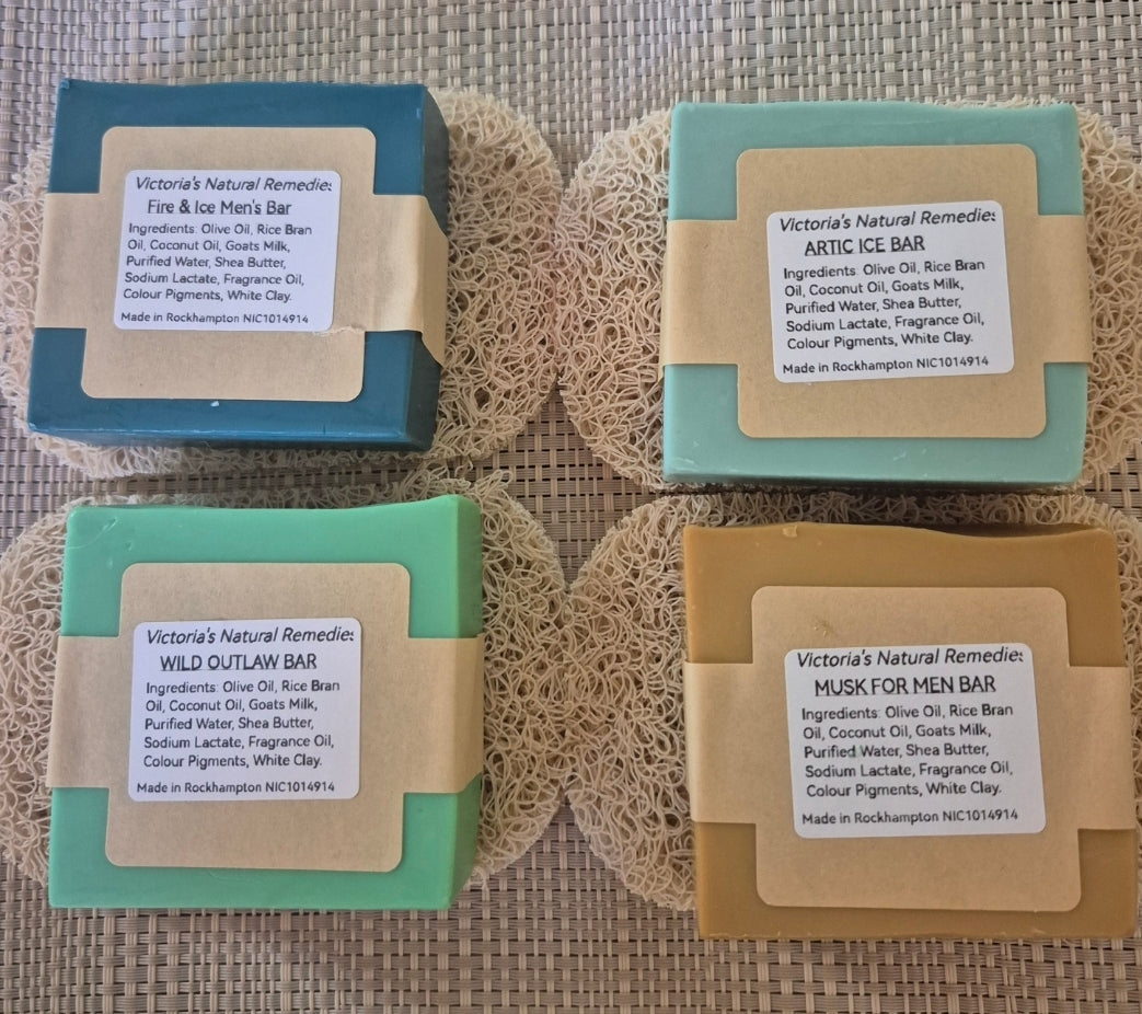 Men's Beard Grooming Kit Bundle - Soap & Oil Duo