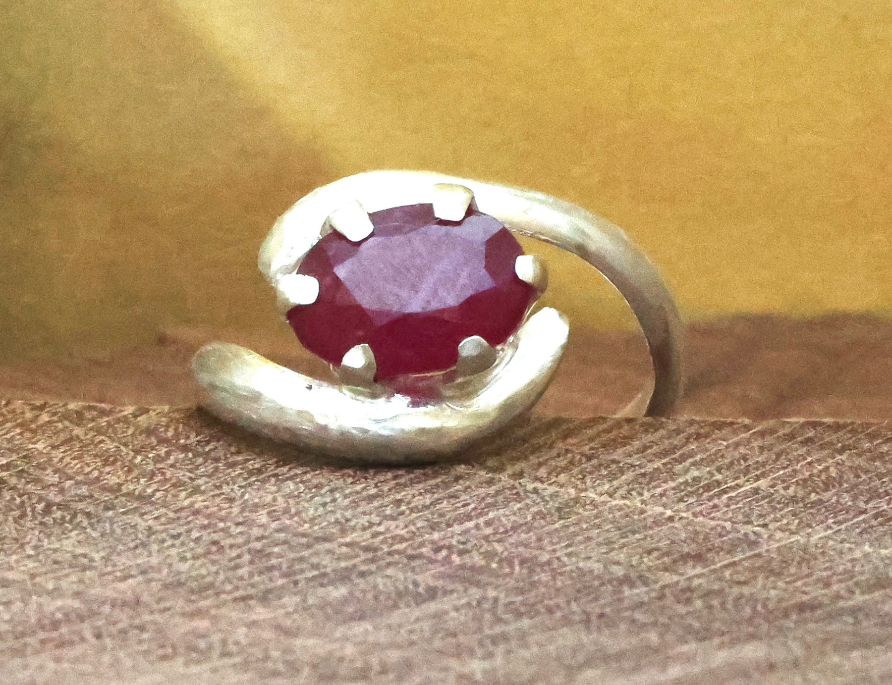 Stunning little Ruby Ring